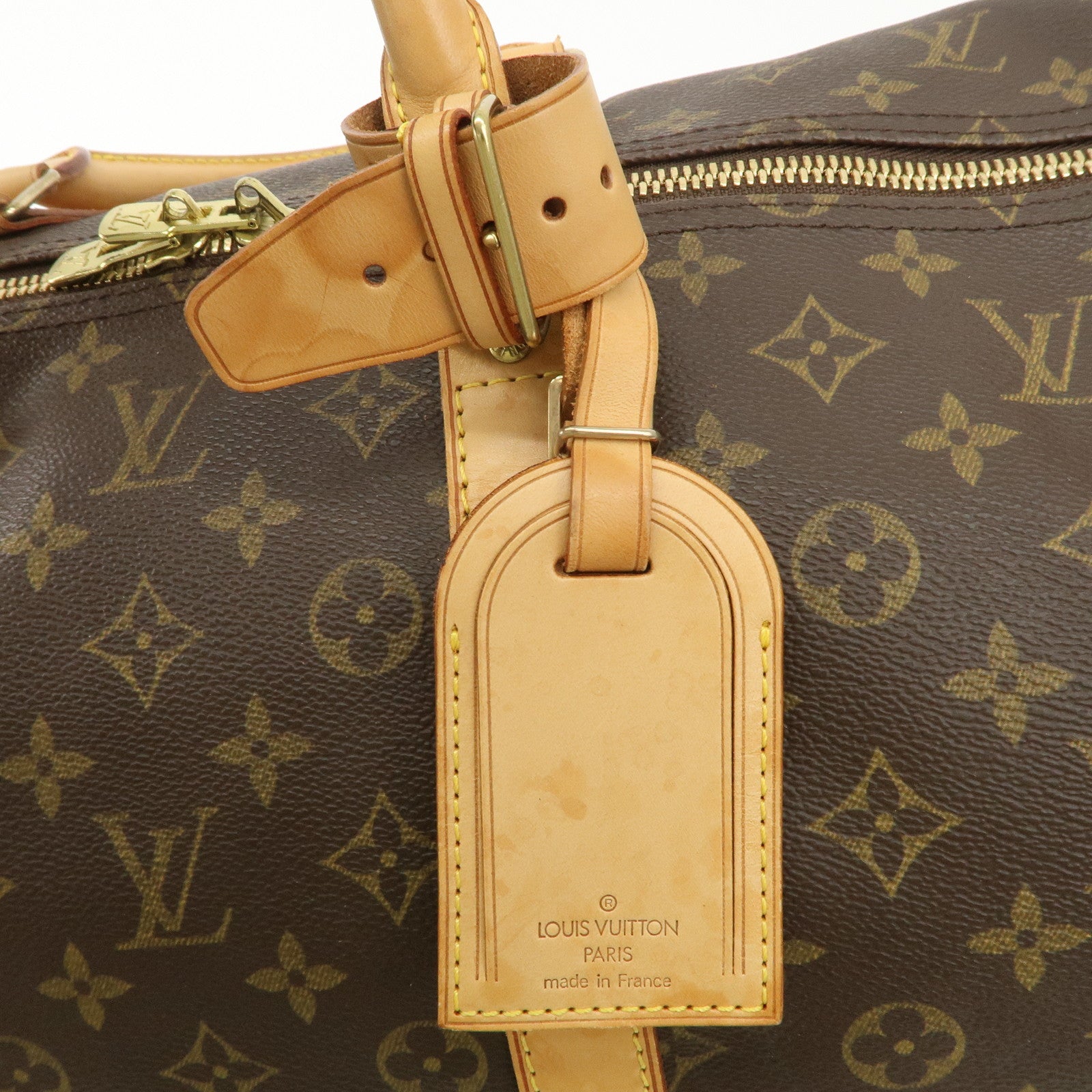Louis Vuitton Monogram Keep All 55 Boston Bag Travel Bag M41424 Used