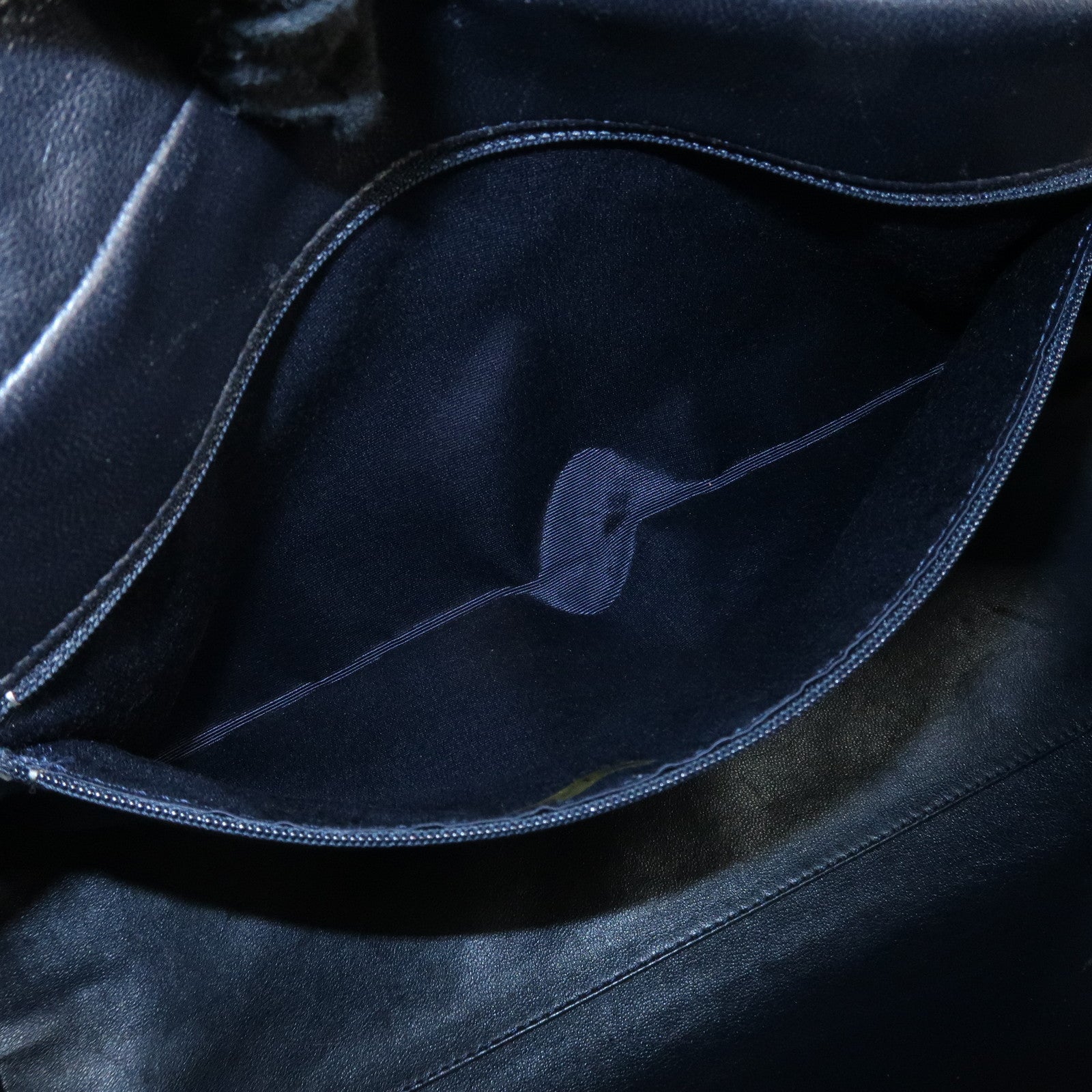 CHANEL COCO Mark Matelasse Canvas Patent Leather Tote Bag Used