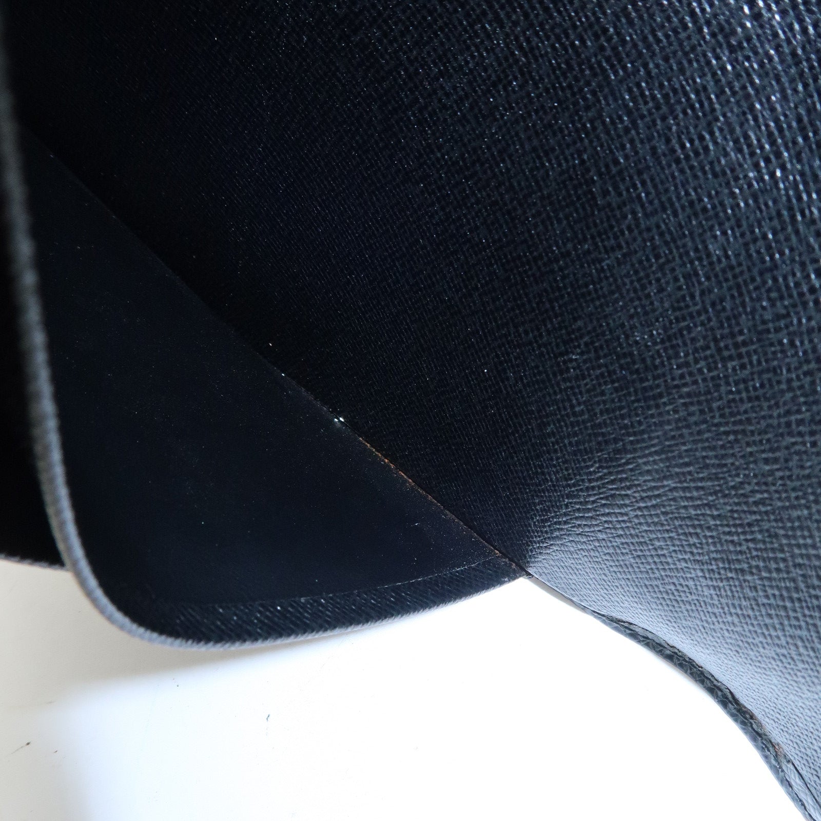 Louis Vuitton Taiga Agenda Bureau Planner Cover Ardoise R20409 Used