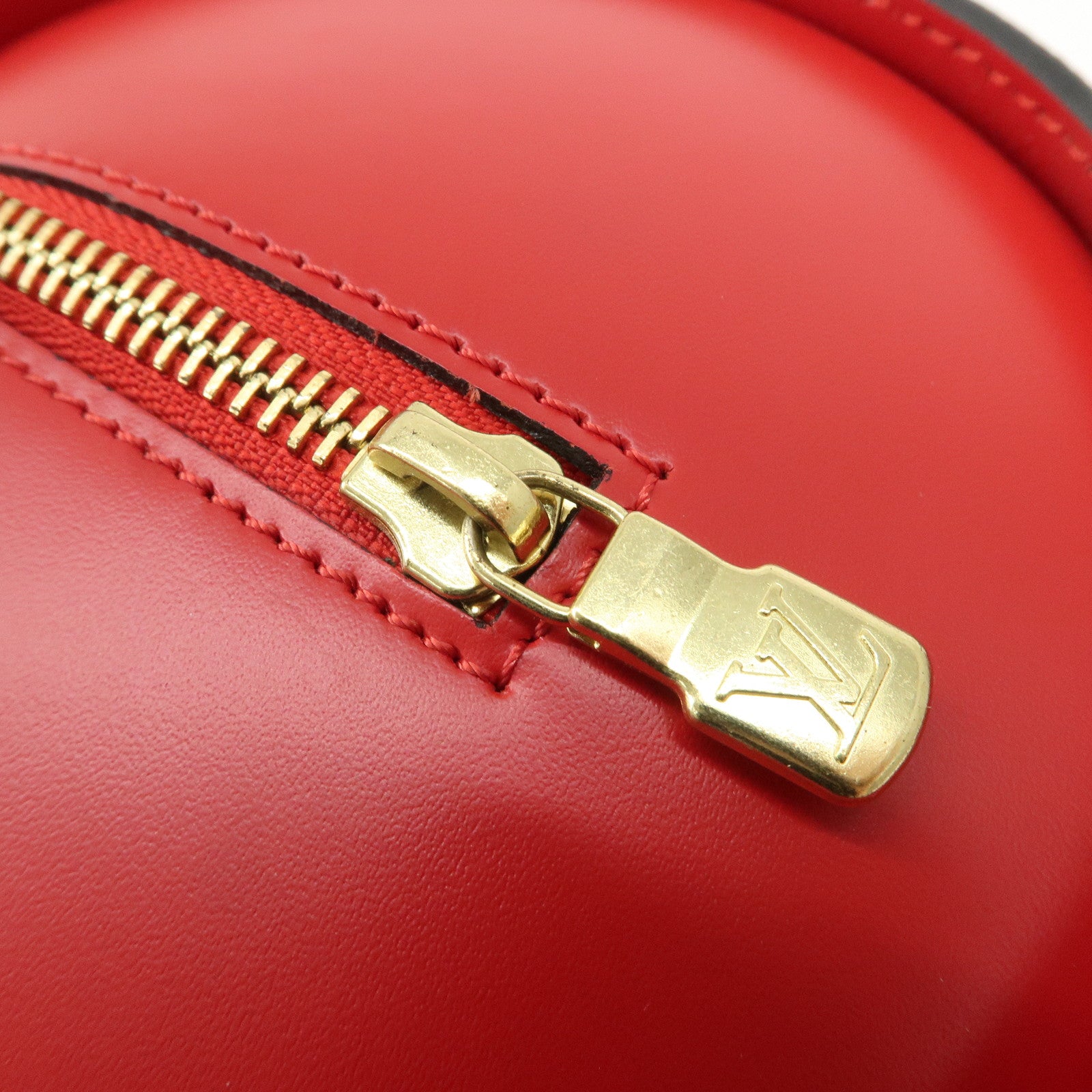 Louis Vuitton Epi Soufflo Hand Bag Castillian Red M52227 Used