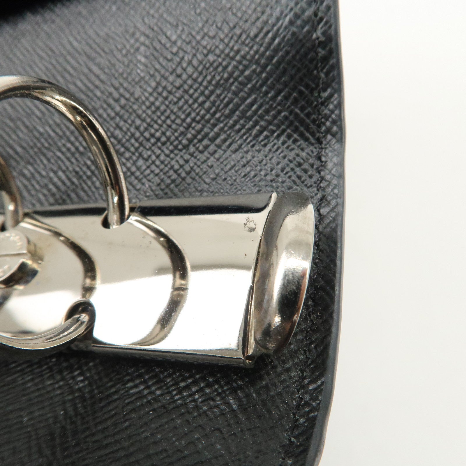 Louis Vuitton Epi Agenda MM Planner Cover Noir Black R20202 Used