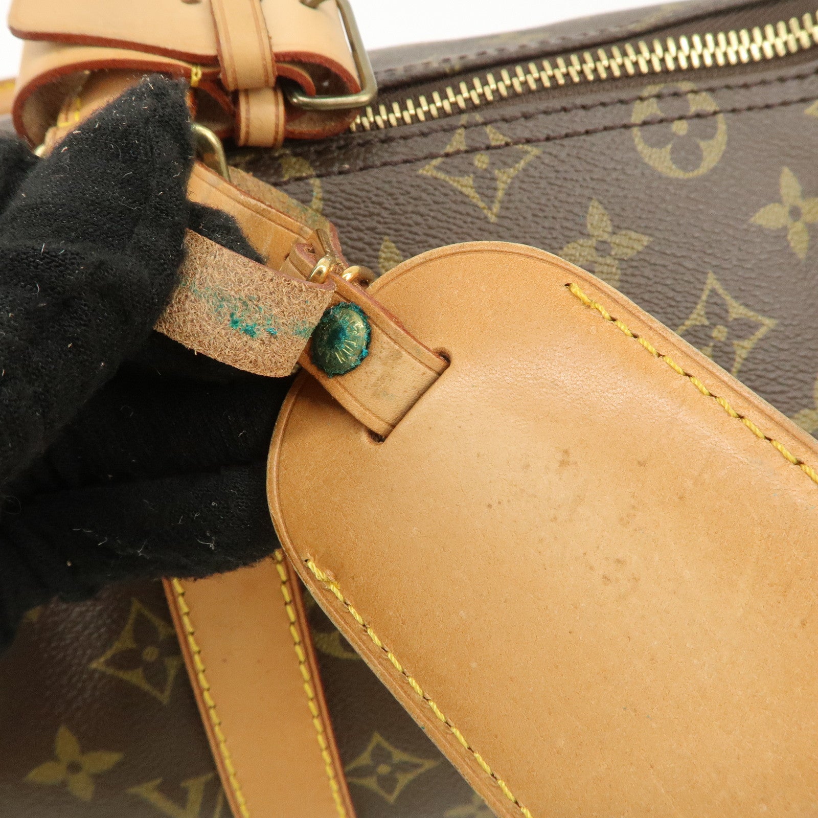 Louis Vuitton Monogram Keep All 45 Boston Bag M41428 Used