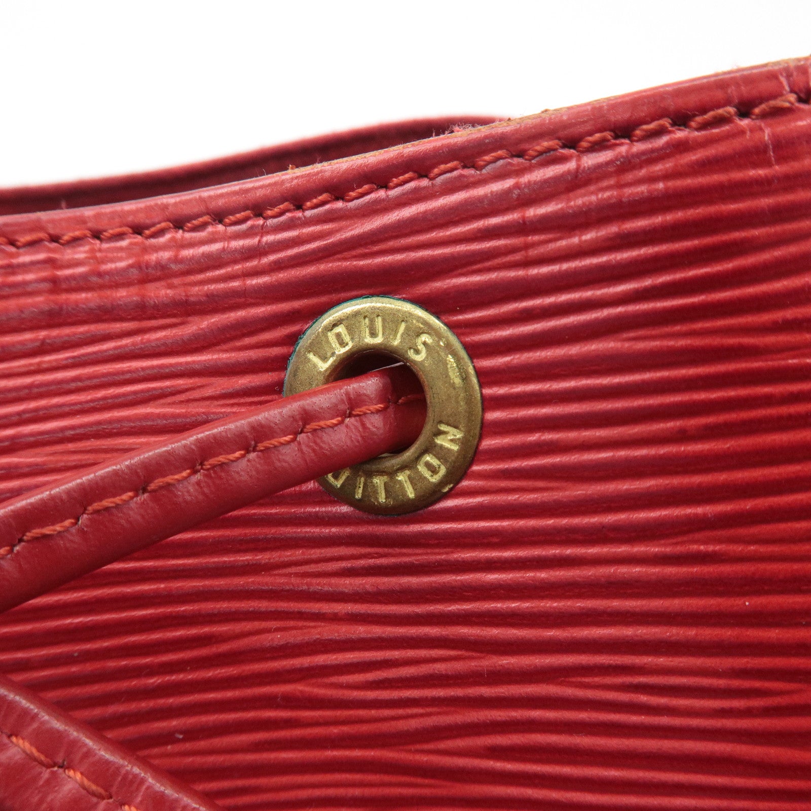 Louis Vuitton Epi Petit Noe Shoulder Bag Castilian Red M44107 Used