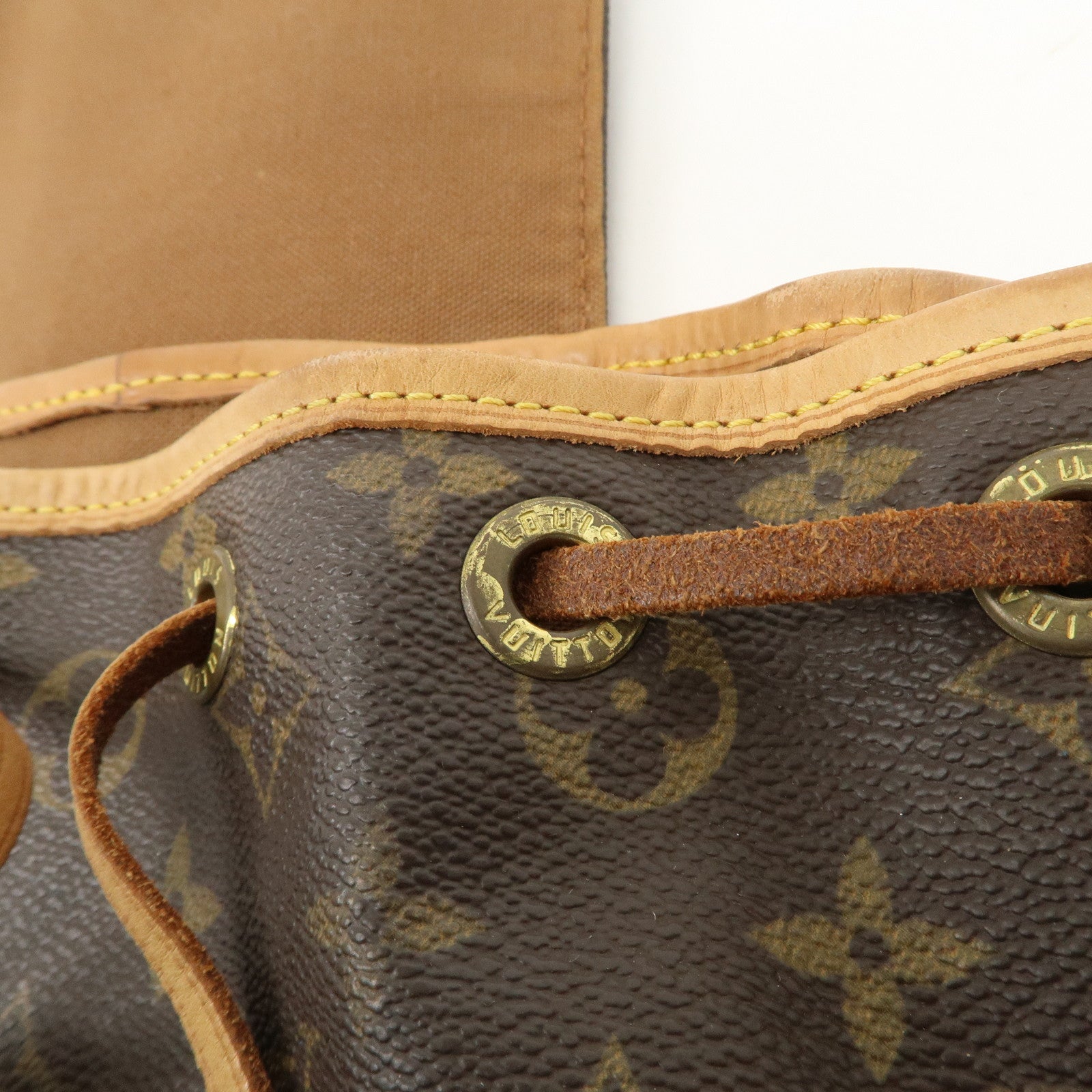 Louis Vuitton Monogram Mini Montsouris Backpack Bag M51137 Used