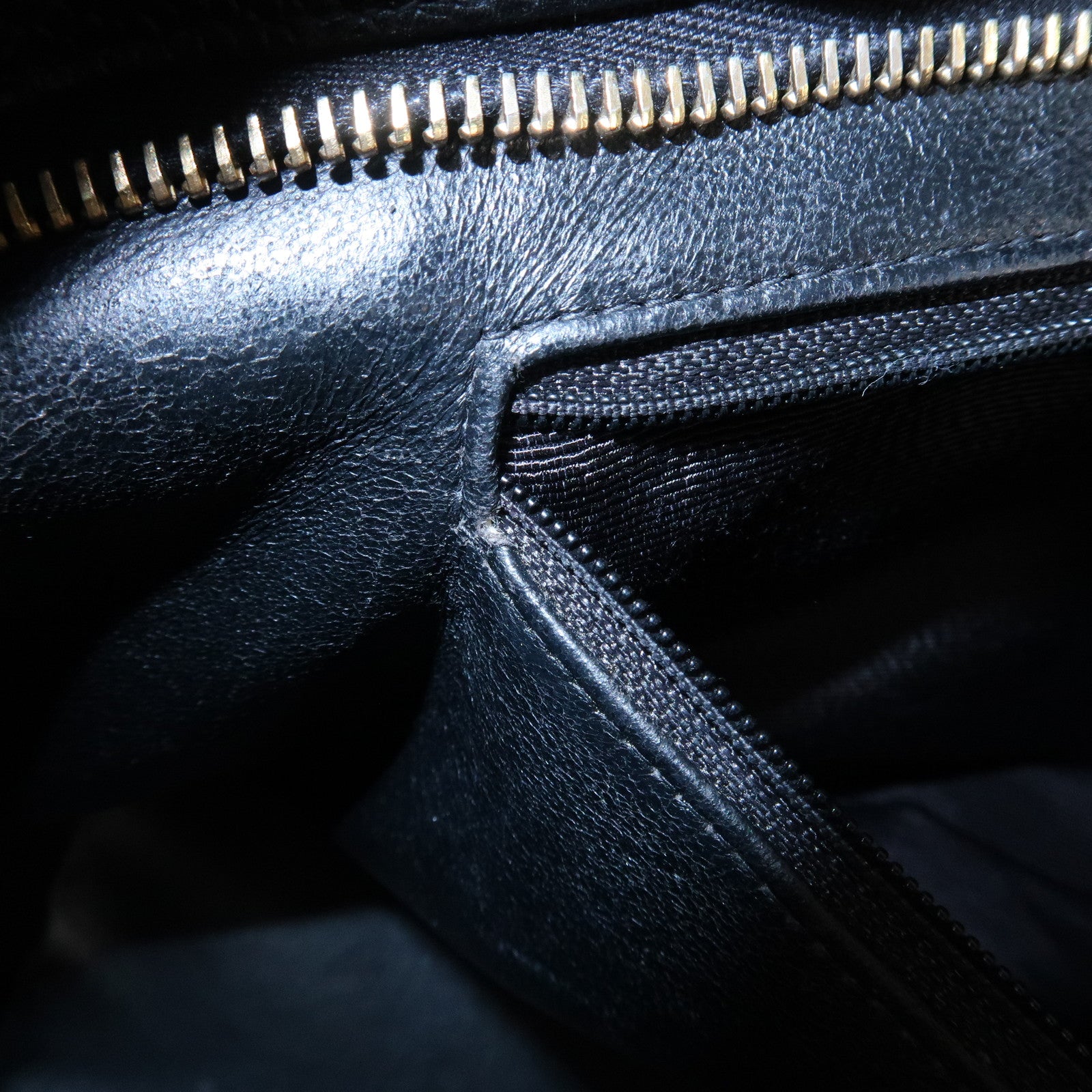 CHANEL Matelasse Caviar Skin Medalion Tote Bag Hand Bag A01804 Used