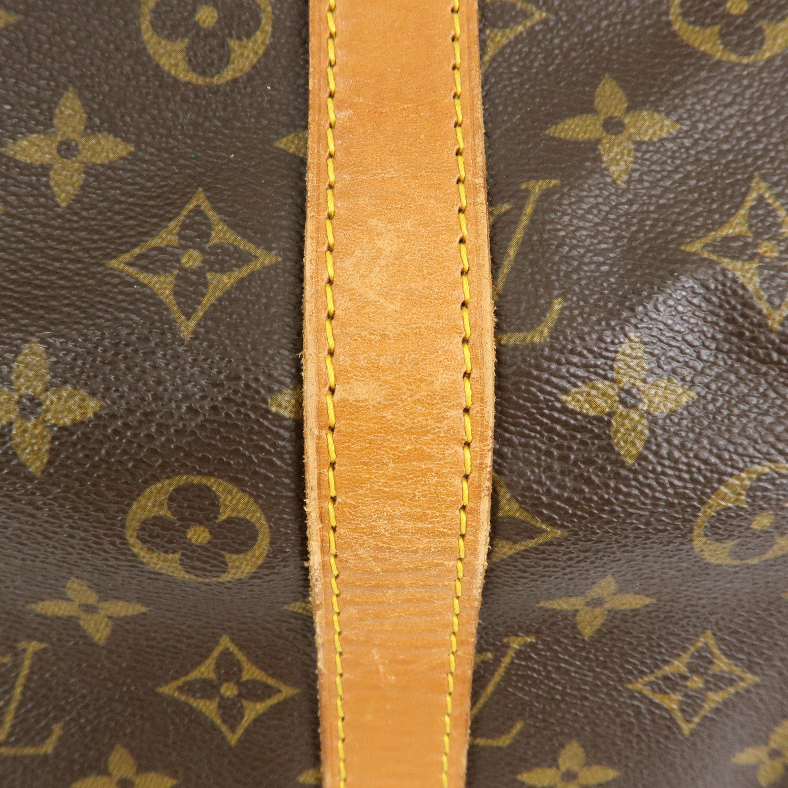 Louis Vuitton Monogram Keep All 55 Boston Bag Brown M41424