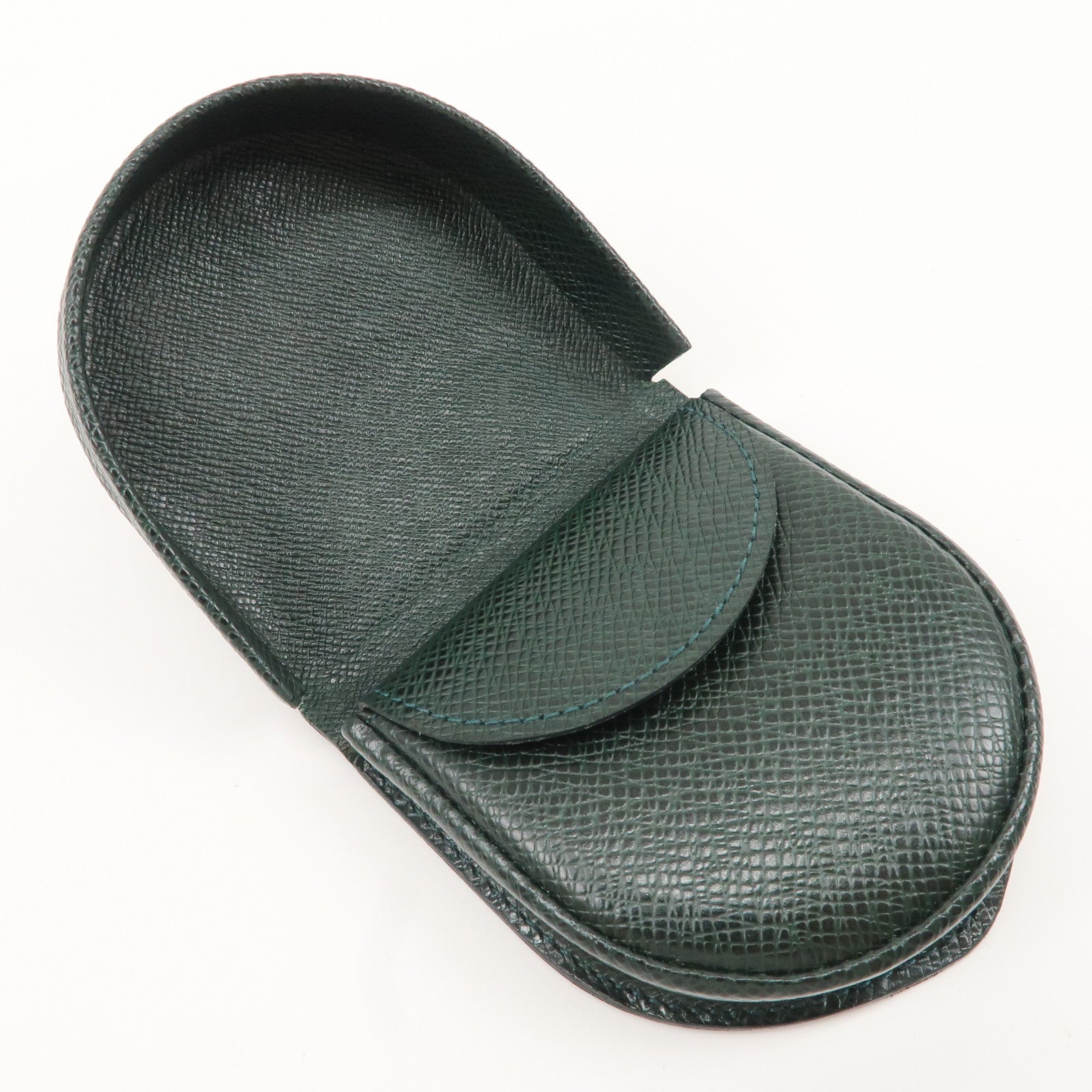 Louis Vuitton Set of 2 Taiga Coin Case Sepia Epicea M30374 M30384 Used