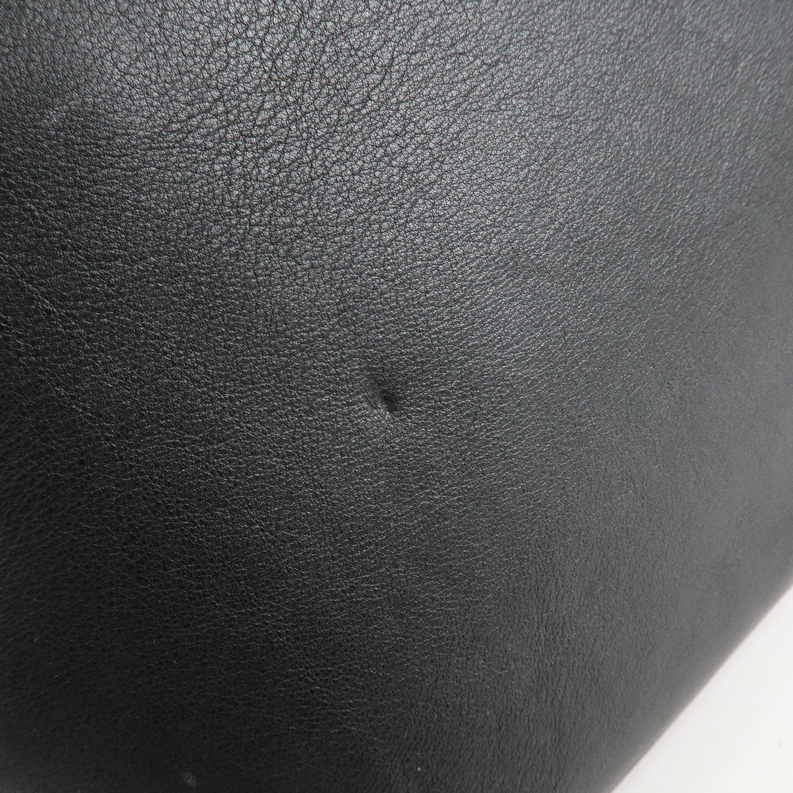 GUCCI Bamboo Leather One-Shoulder Bag Balck 001.3244.001998 Used