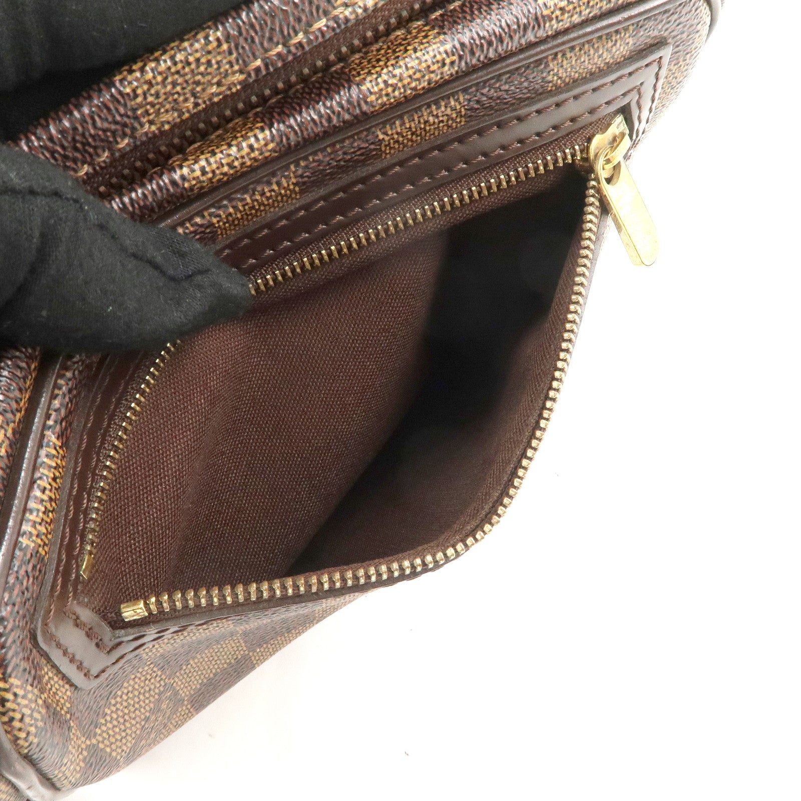 Louis Vuitton Damier Pochette Billets Macao Clutch Bag N61739 Used