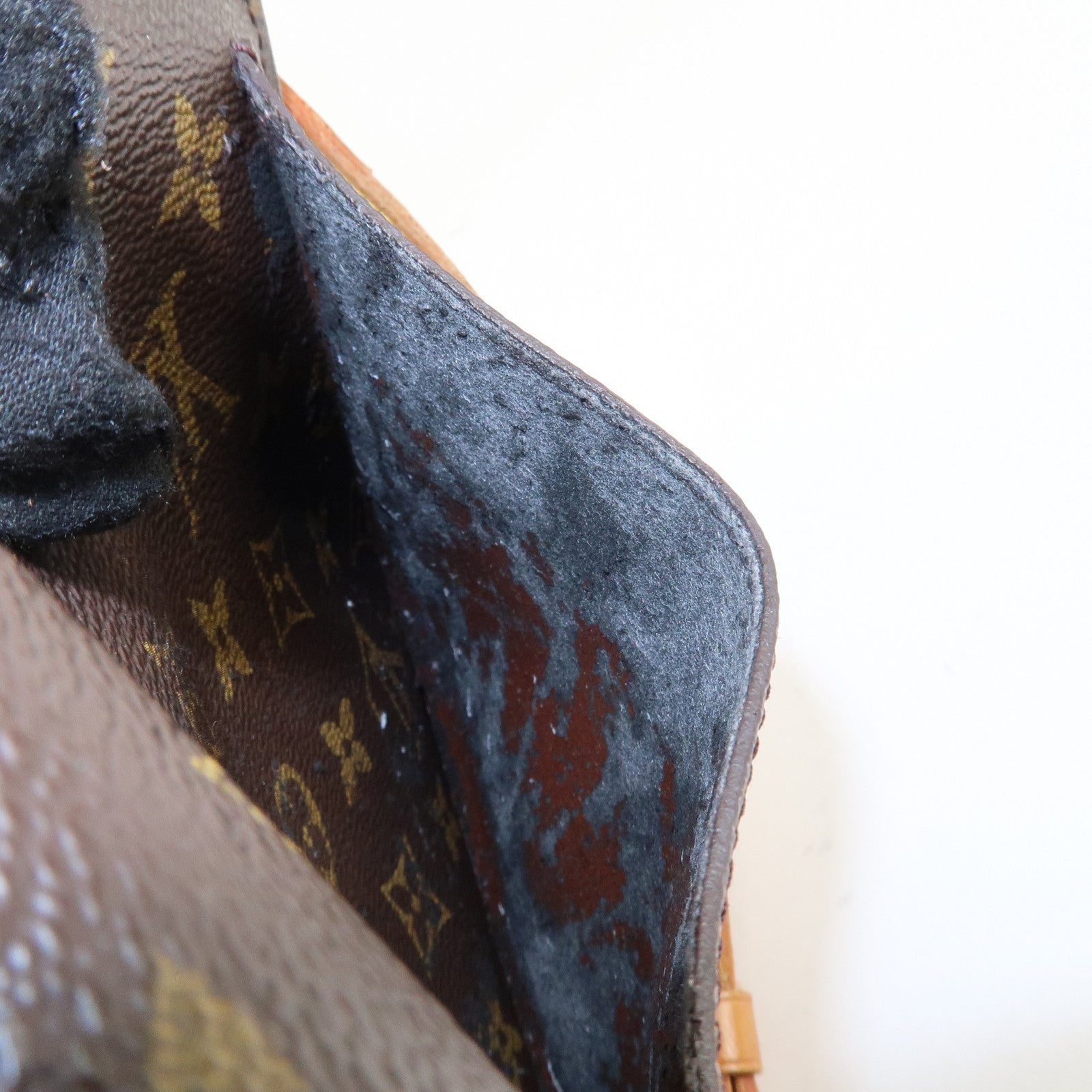 Louis Vuitton Monogram Mini Saint Cloud Shoulder Bag M51244 Used