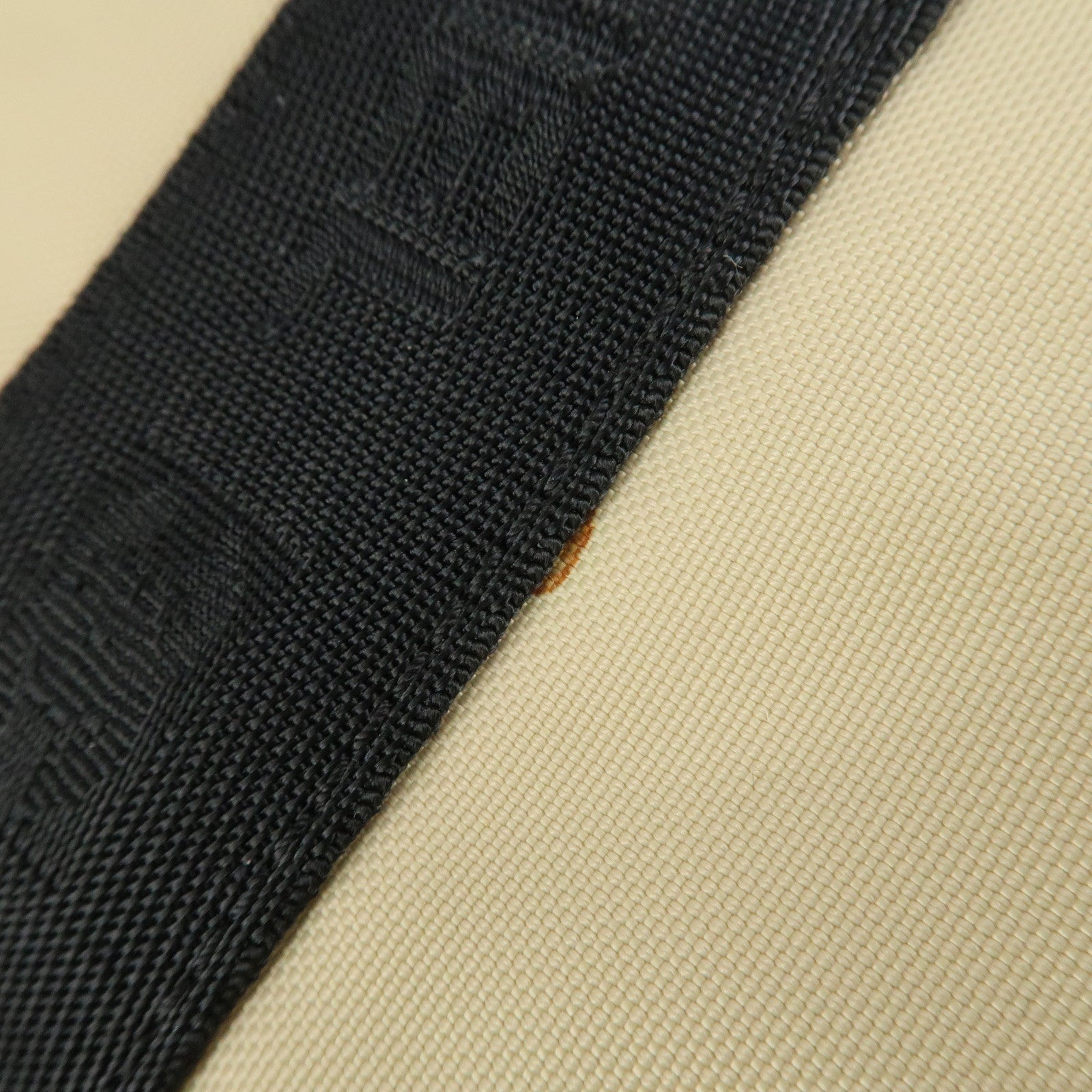 CHANEL Chanel Sport Nylon Boston Bag Beige Black A19977 Used