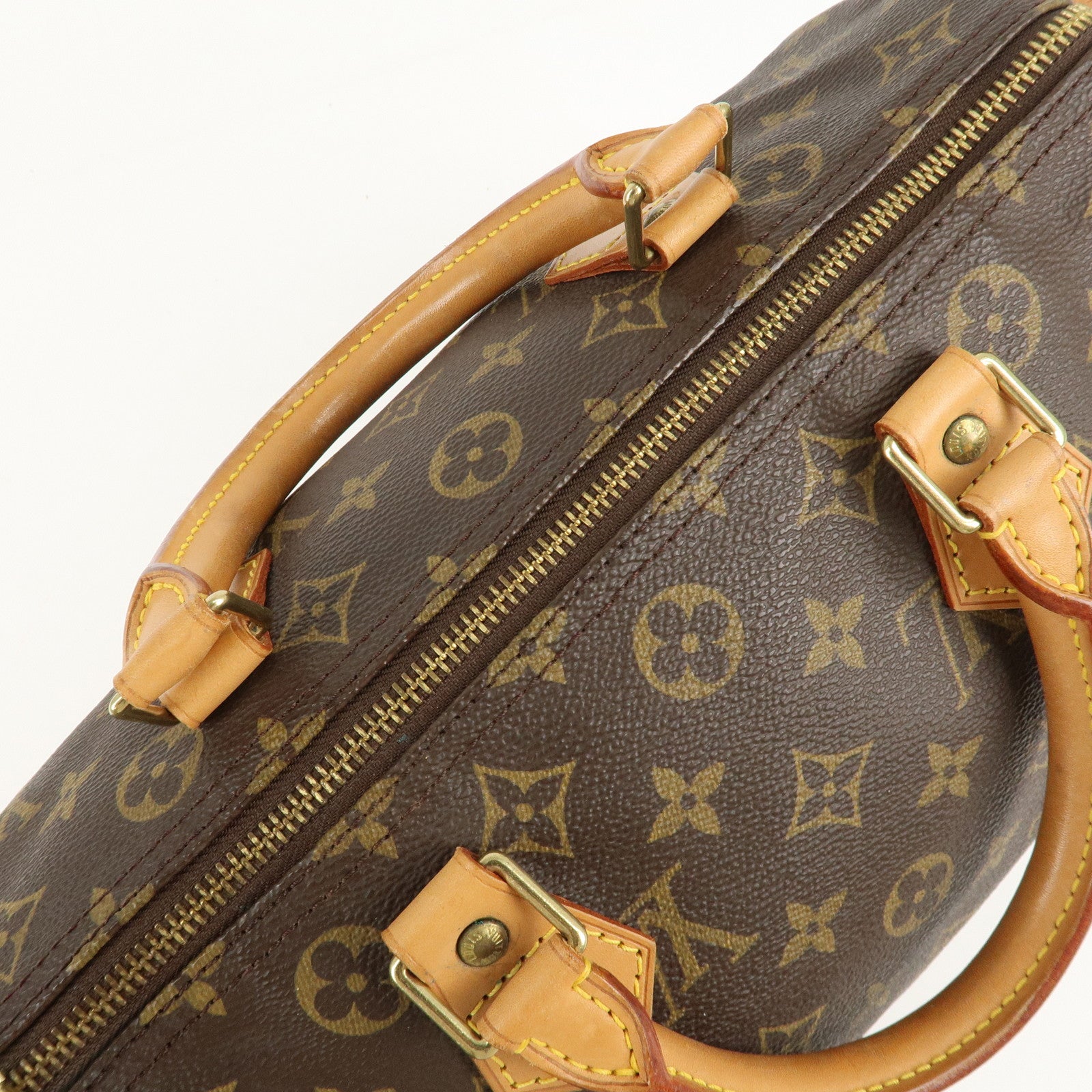 Louis Vuitton Monogram Speedy 30 Hand Bag Boston Bag M41526 Used