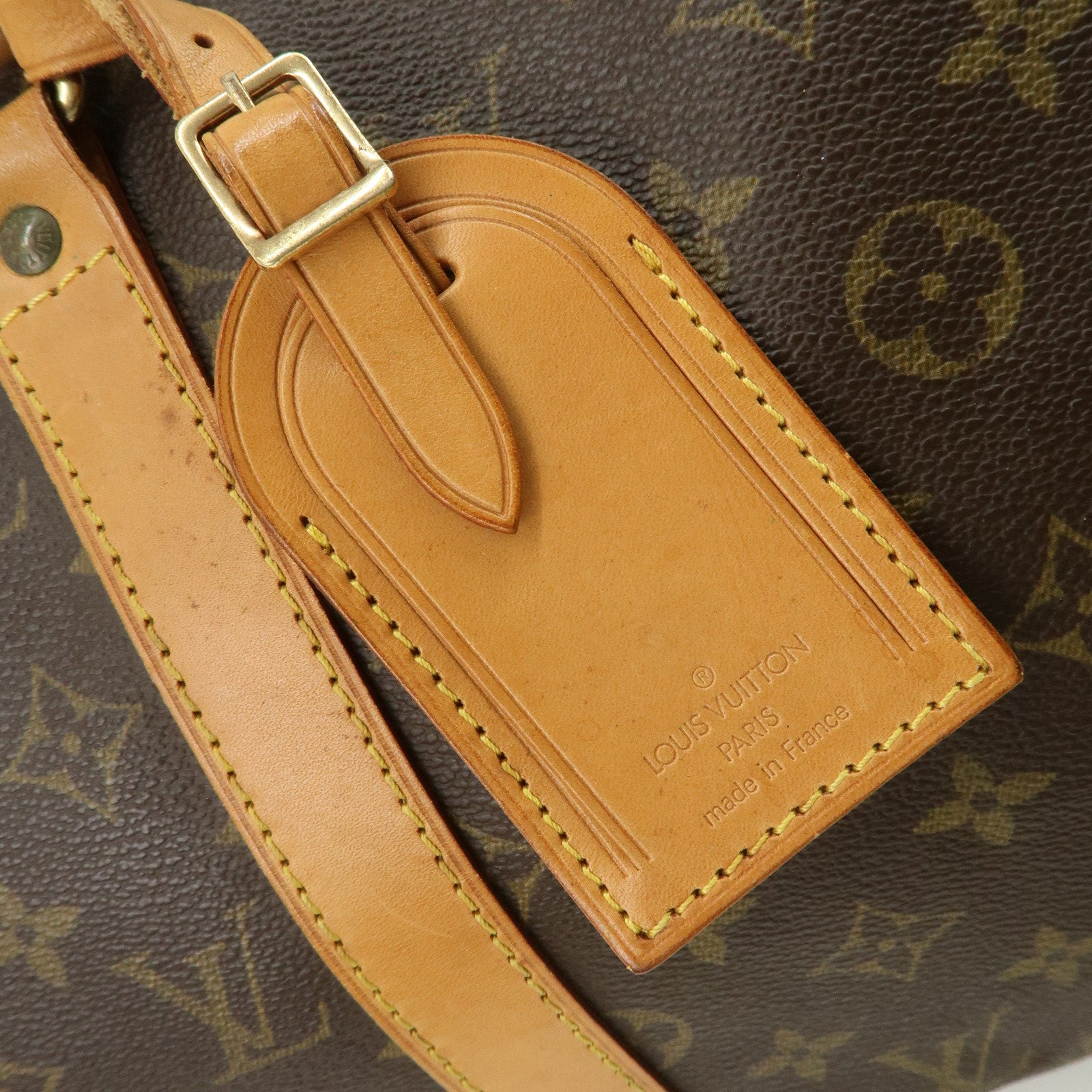 Louis Vuitton Monogram Keep All Bandouliere 50 Boston Bag M41416 Used