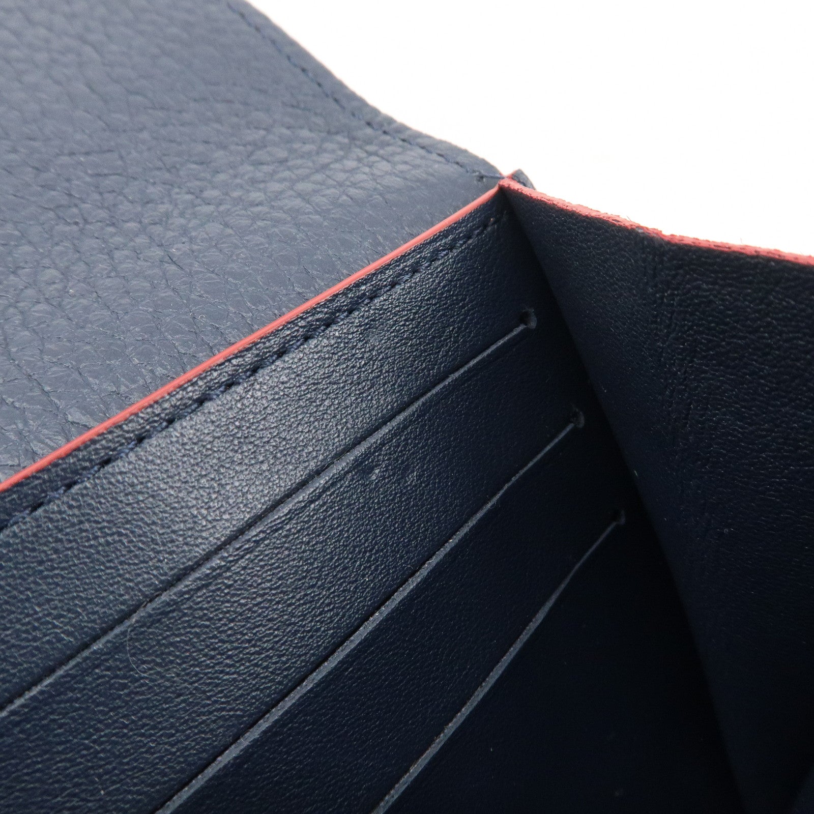 Louis Vuitton Portefeuille Capucines Long Wallet Navy M63739 Used