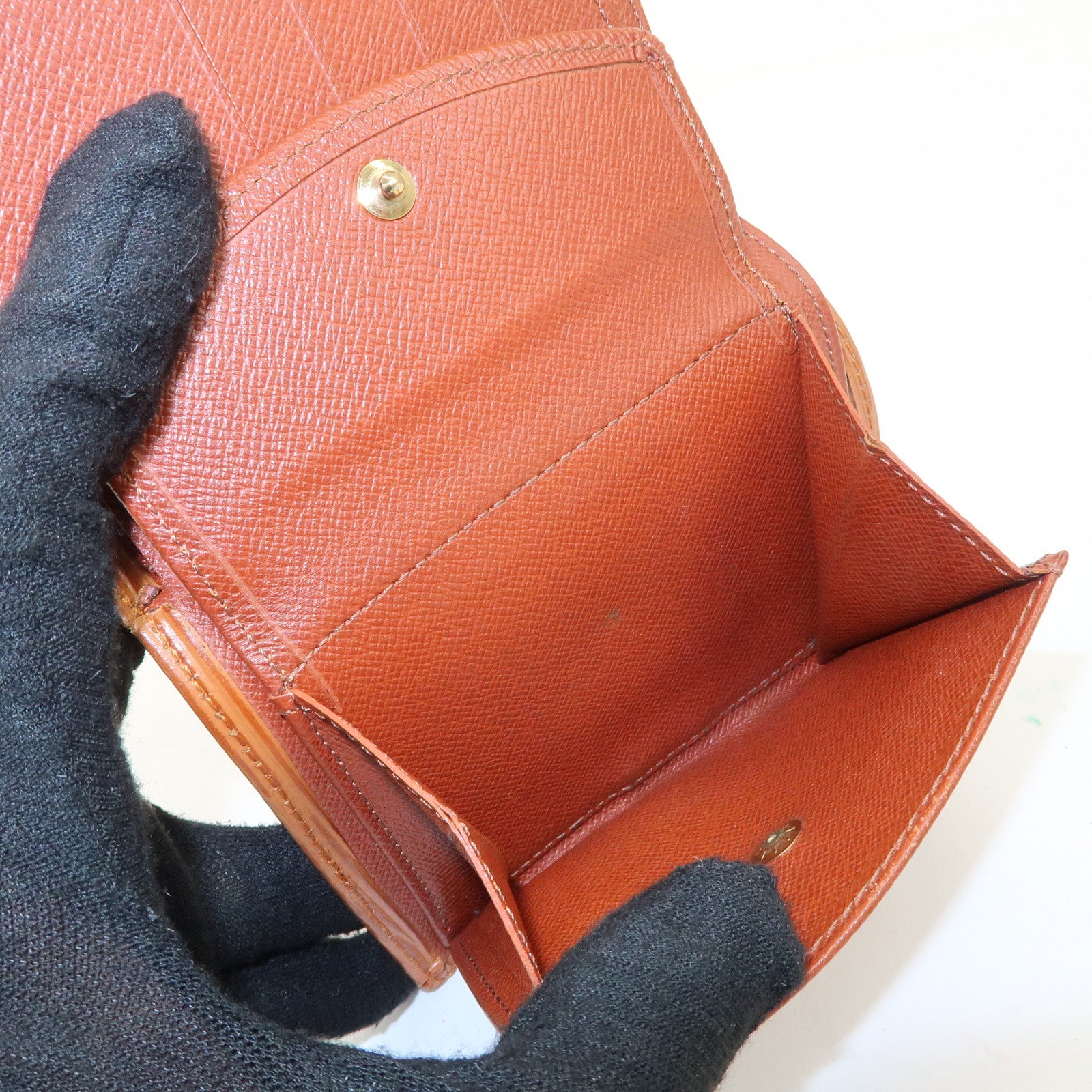 Louis Vuitton Epi Set of 2 Compact Wallet M63484 M63558 Used