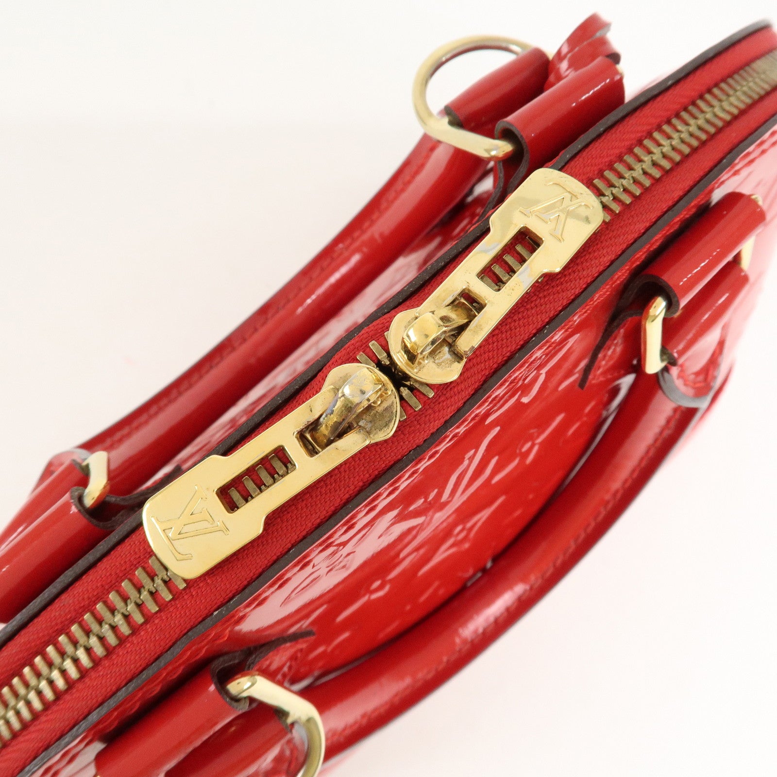 Louis Vuitton Monogram Vernis Alma BB 2Way Shoulder Bag M90174 Used