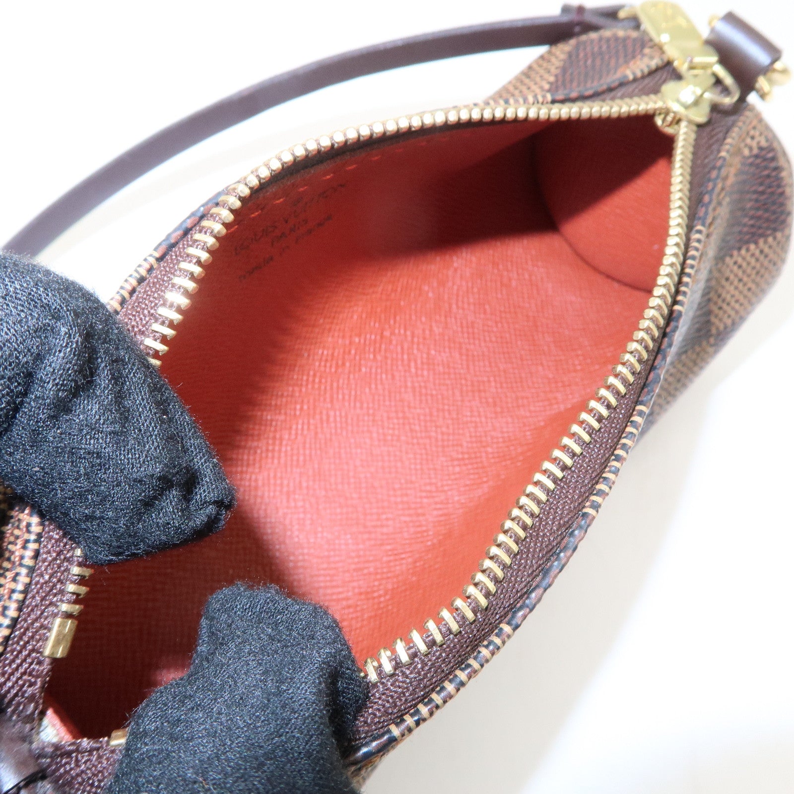 Louis Vuitton Damier Papillon Pouch For Papillon Bag Used
