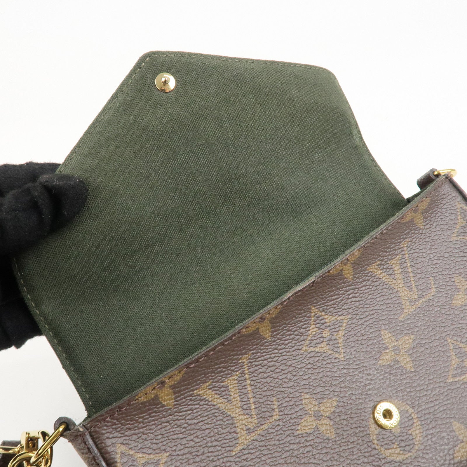 Louis Vuitton Monogram Multi Pochette Félicie Hand Bag M80091 Used