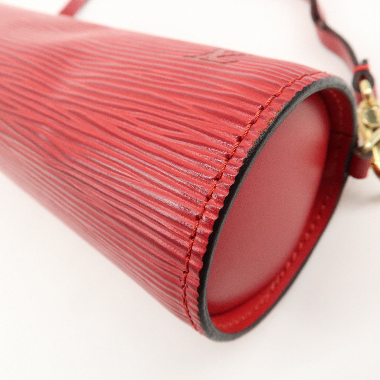 Louis Vuitton Epi Set of2 Soufflot Pouch Castilian Red Toledo Blue Used