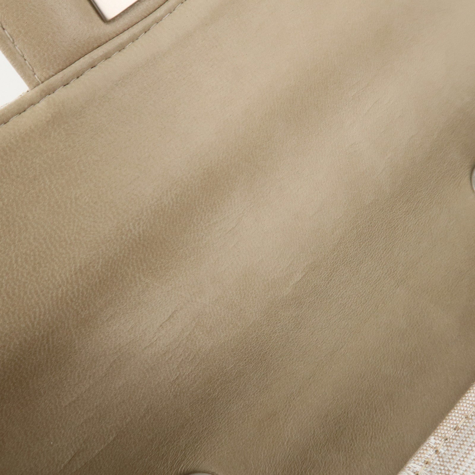 CHANEL Travel Line Chocolate Bar Nylon Jacquard Chain Bag A15285 Used