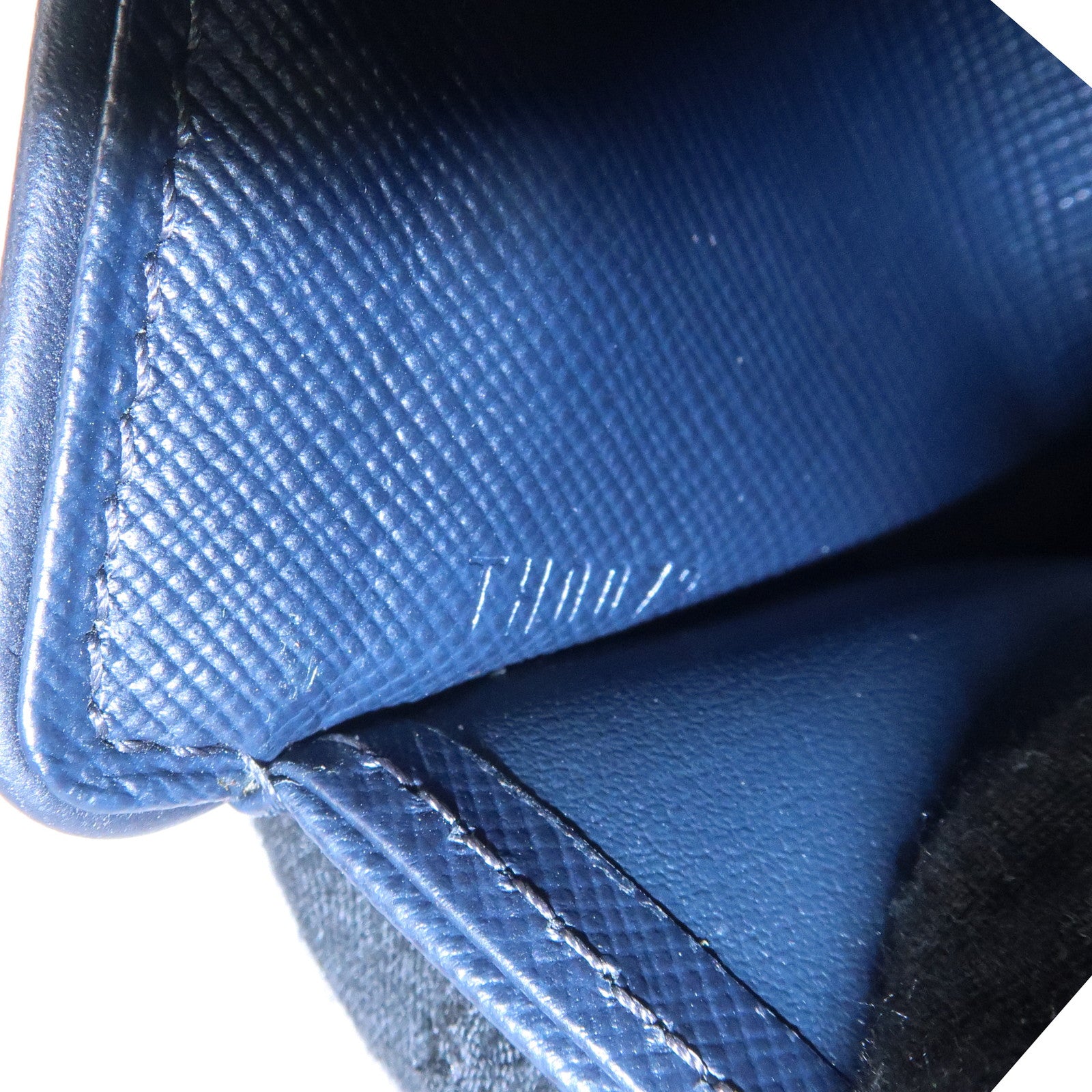 Louis Vuitton Monogram Mini Lin Porte Billet Carte Credit Monnaie Used