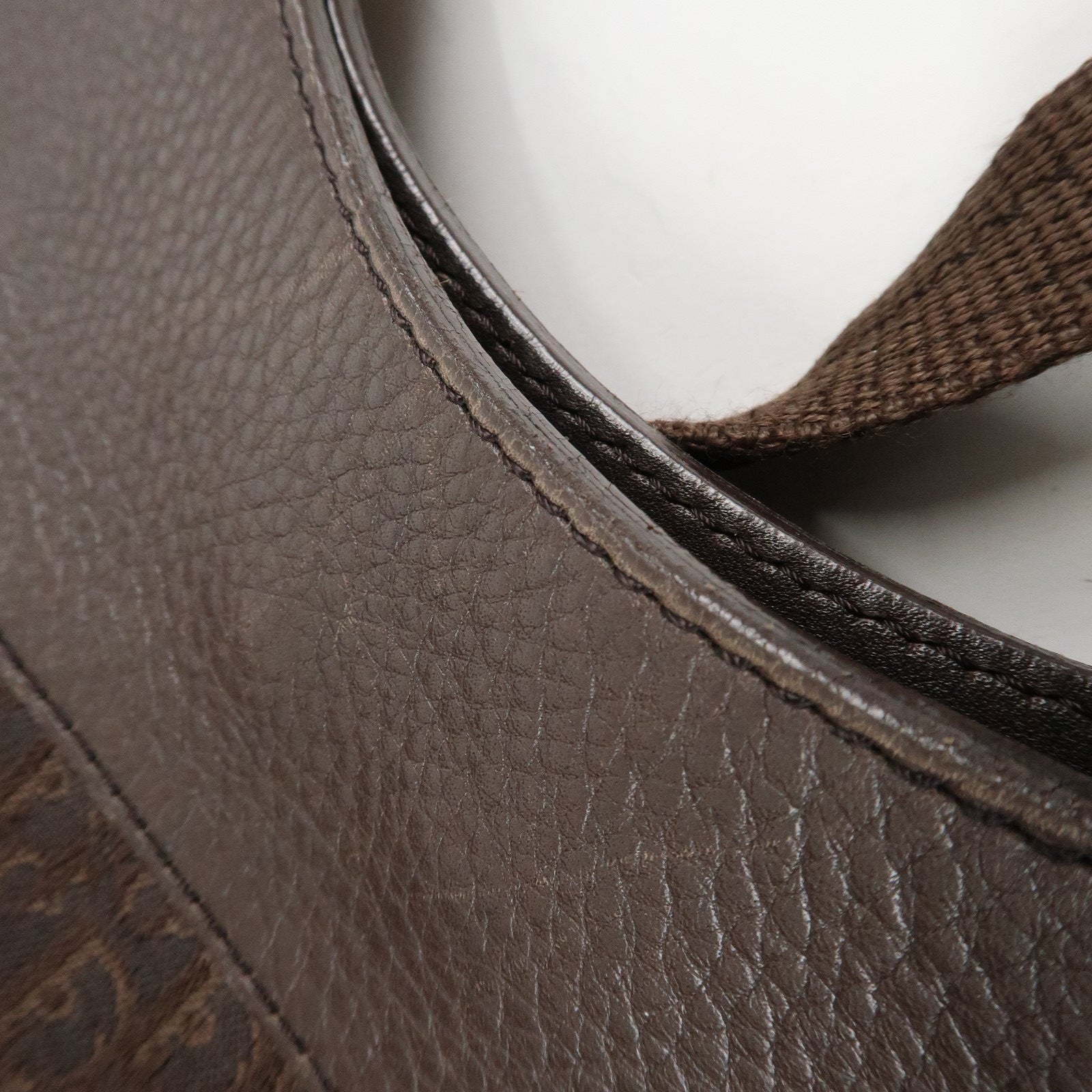 Christian Dior Trotter Street Chic Canvas Leather Hand Bag Used