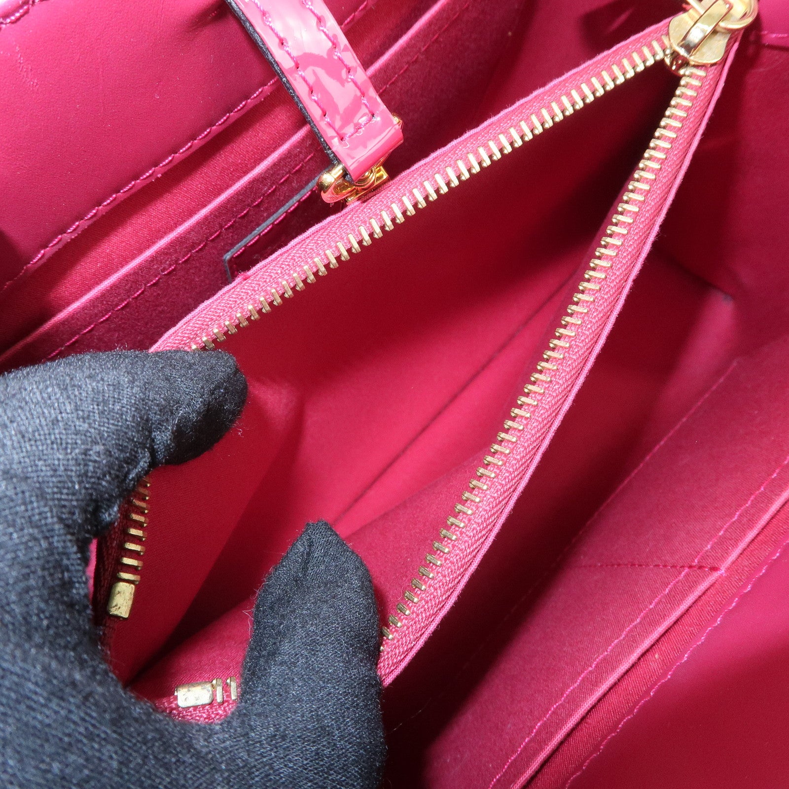 Louis Vuitton Monogram Vernis Montaigne BB Hand Bag M50172 Used