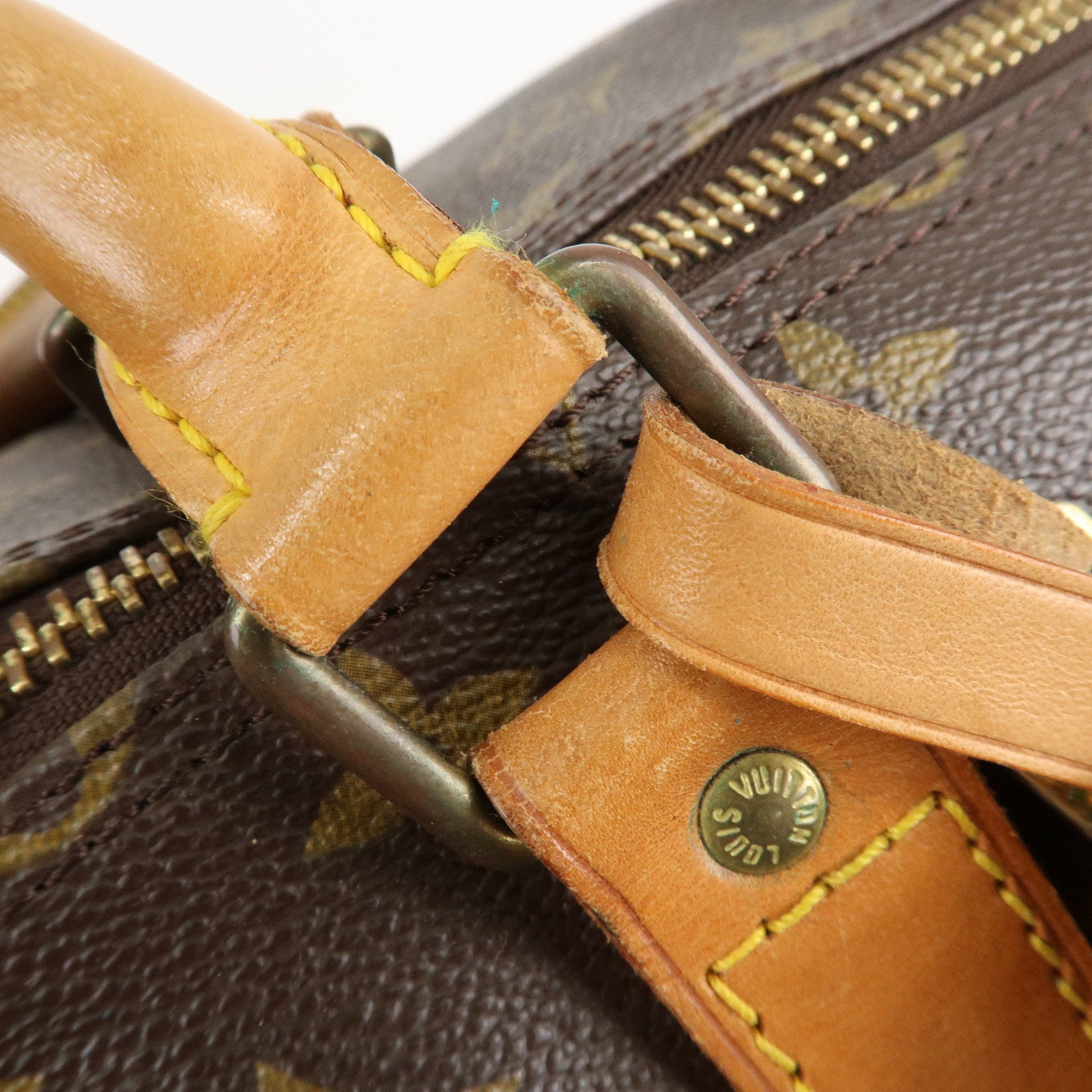 Louis Vuitton Monogram Keep All Bandouliere 60 Boston Bag M41412 Used