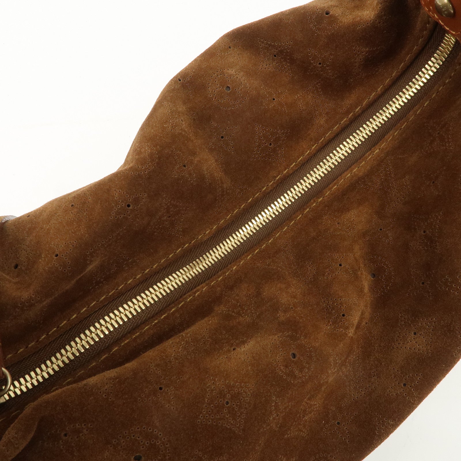 Louis Vuitton Monogram Suede Onata GM Shoulder Bag M95120 Used
