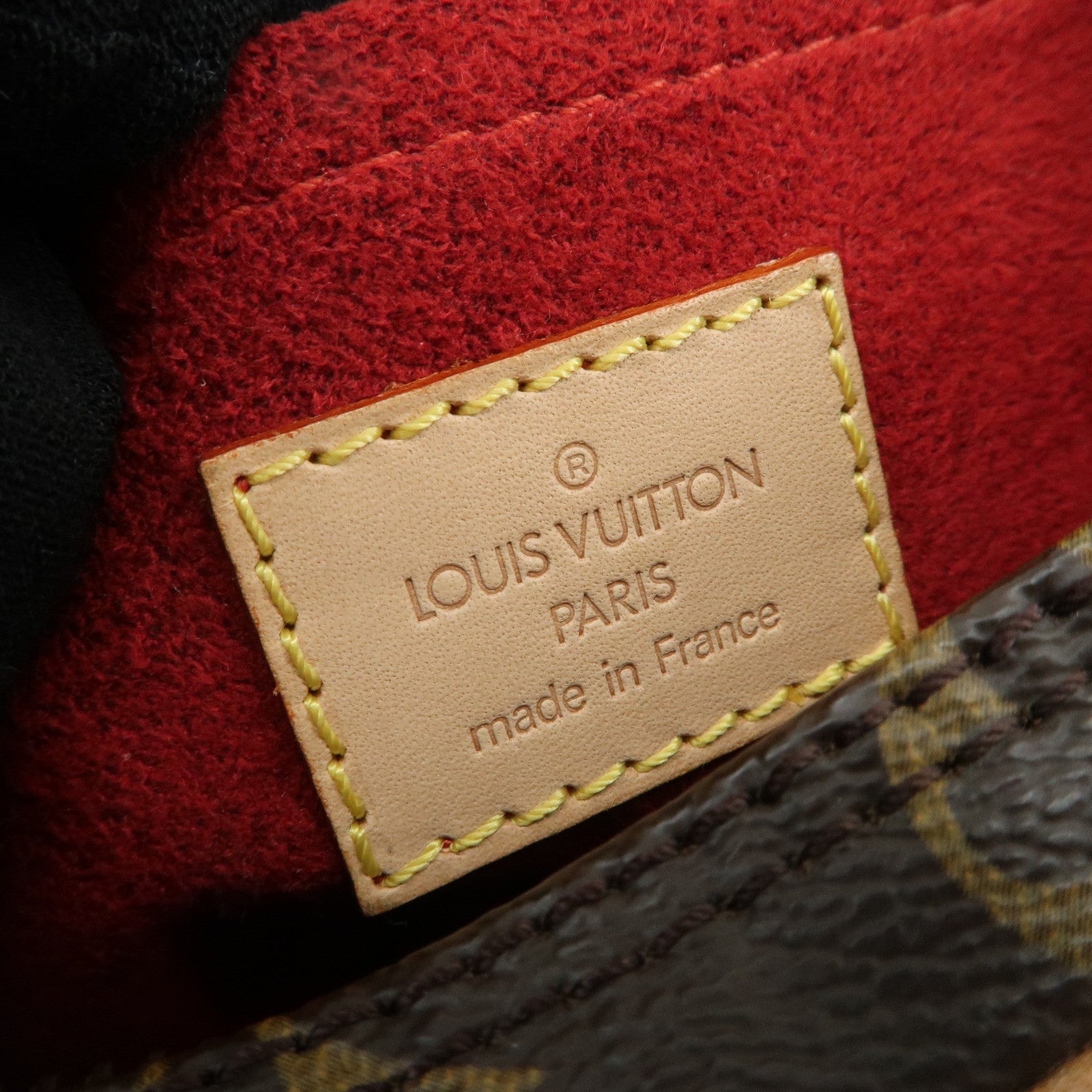 Louis Vuitton Monogram Pochette Croissant Shoulder Bag M51510 Used