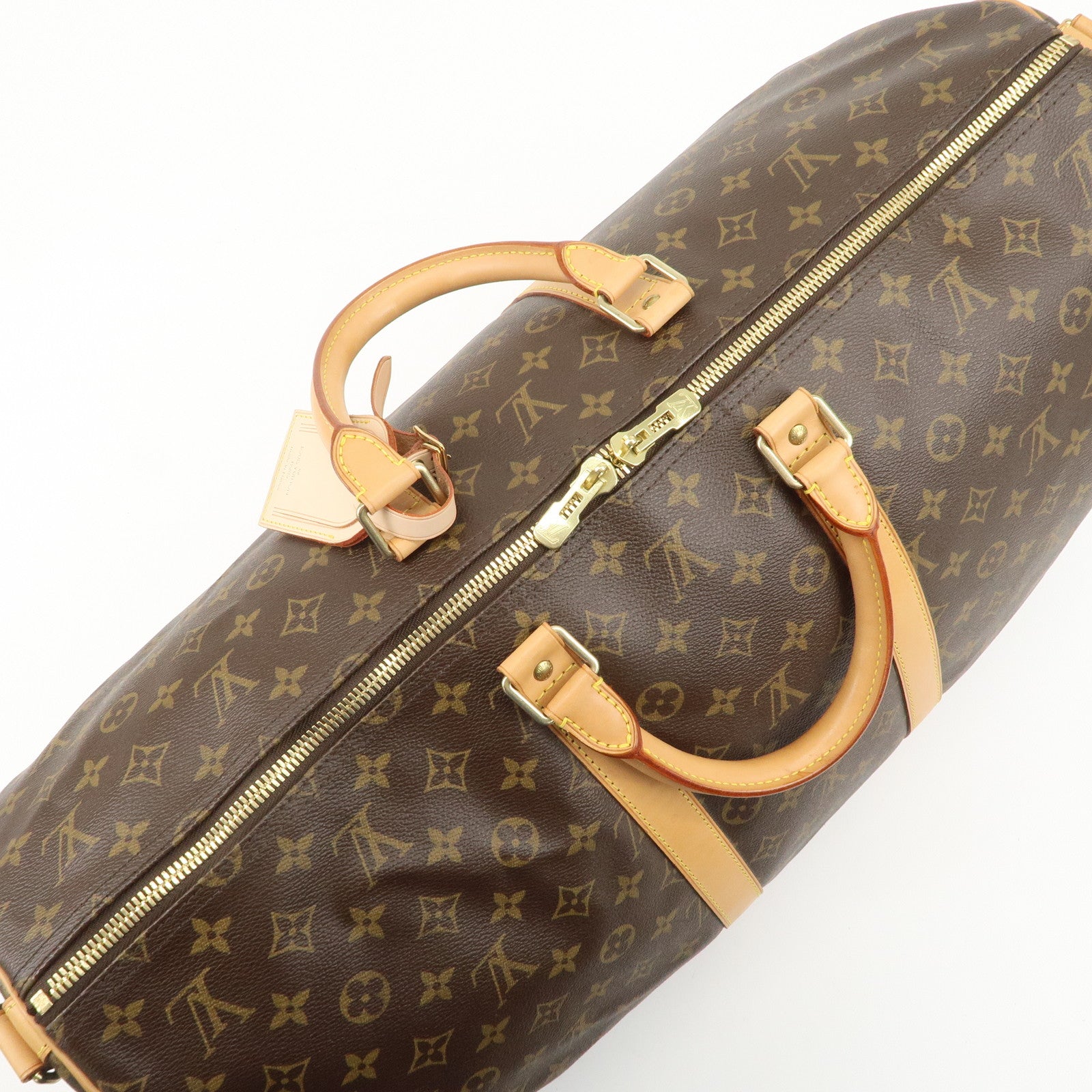Louis Vuitton Monogram Keep All Bandouliere 55 Boston Bag M41414 Used