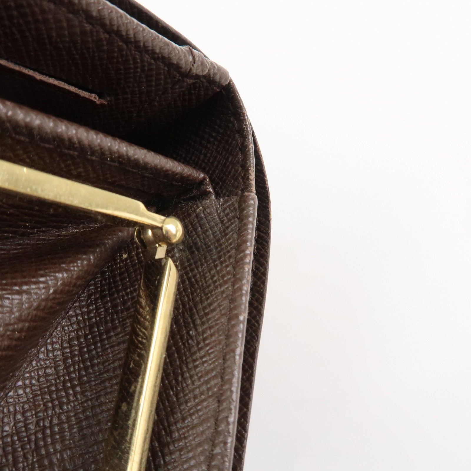 Louis Vuitton Damier Portefeuille Viennois Wallet N61674 Used
