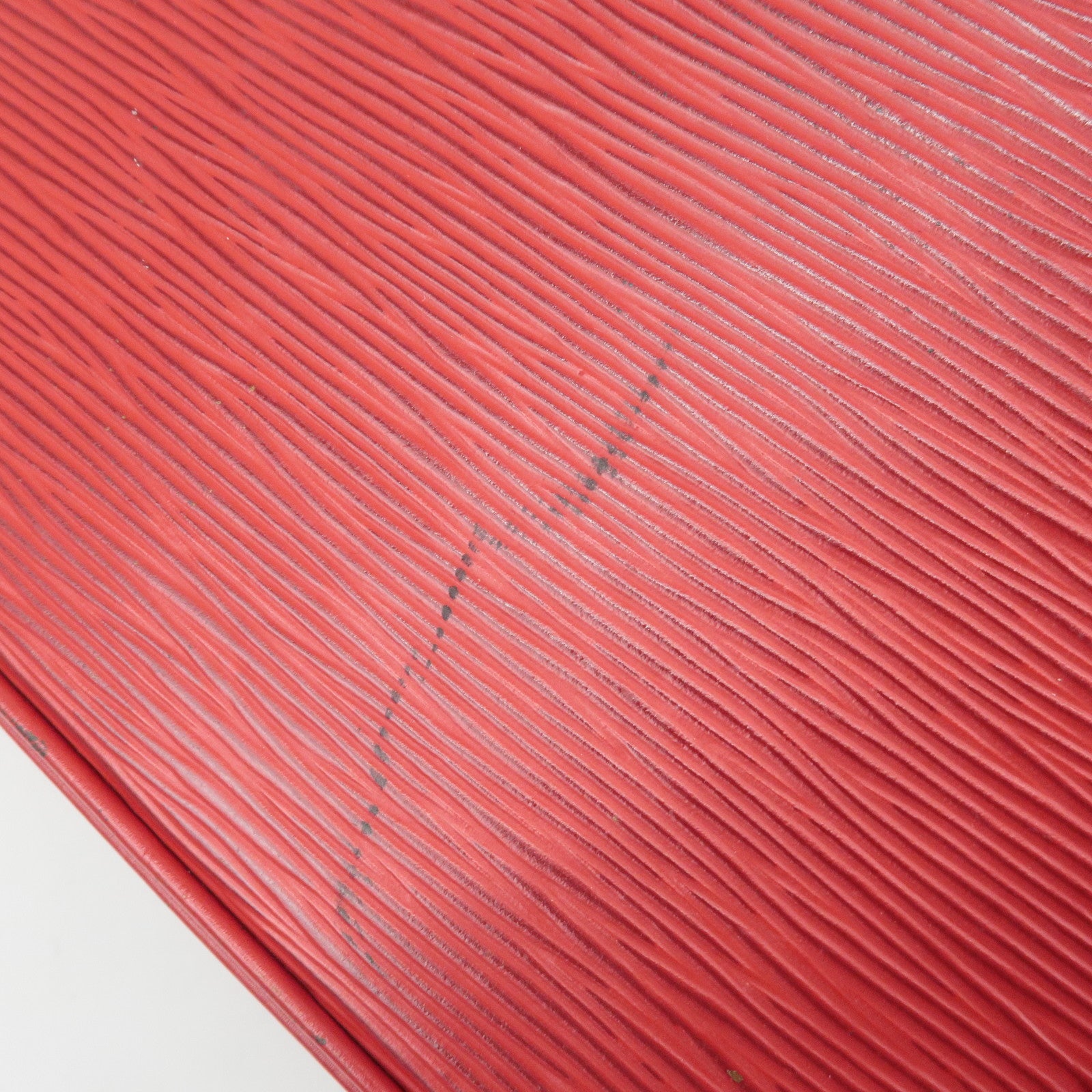 Louis Vuitton Epi Alma Hand Bag Castilian Red Used