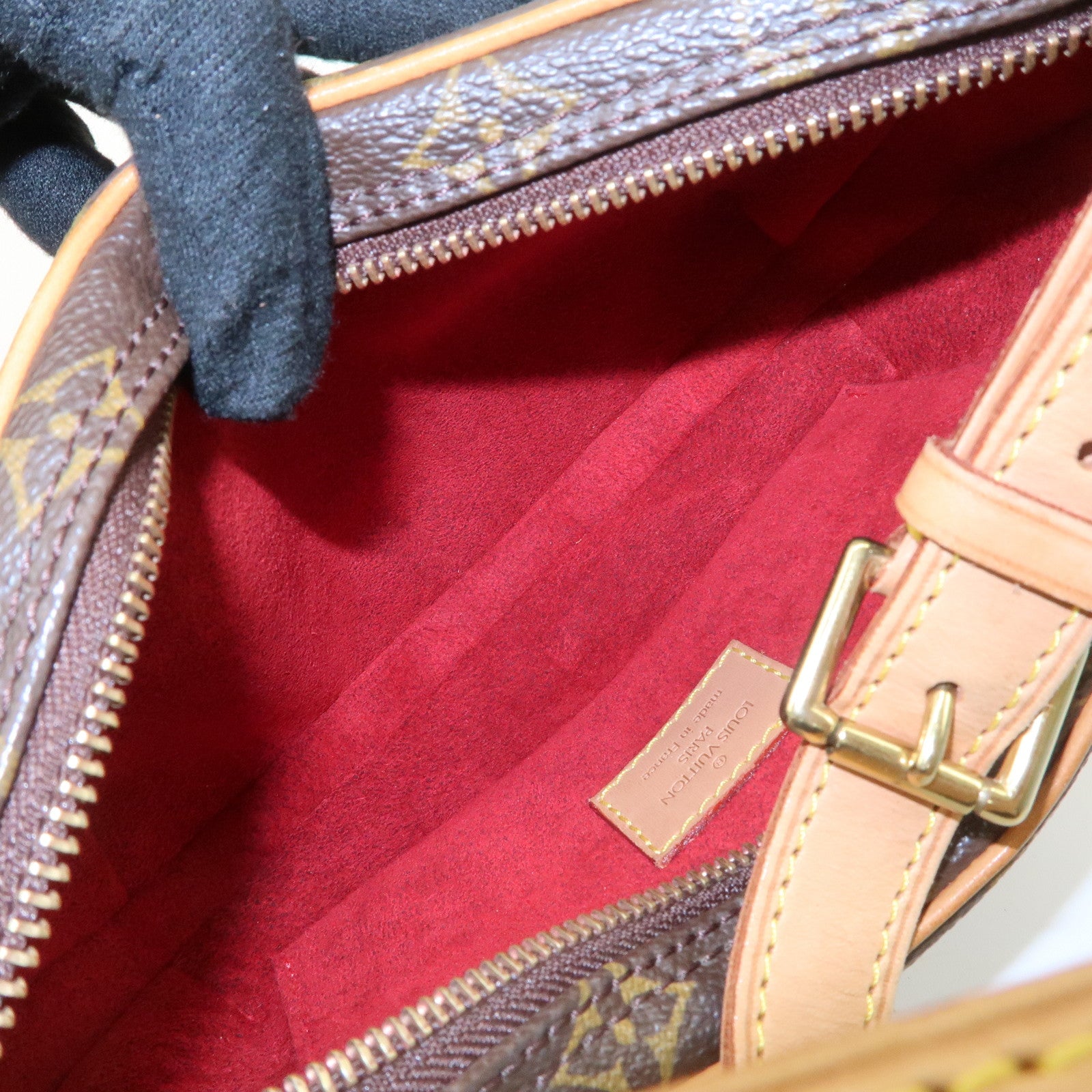 Louis Vuitton Monogram Pochette Croissant Shoulder Bag M51510 Used