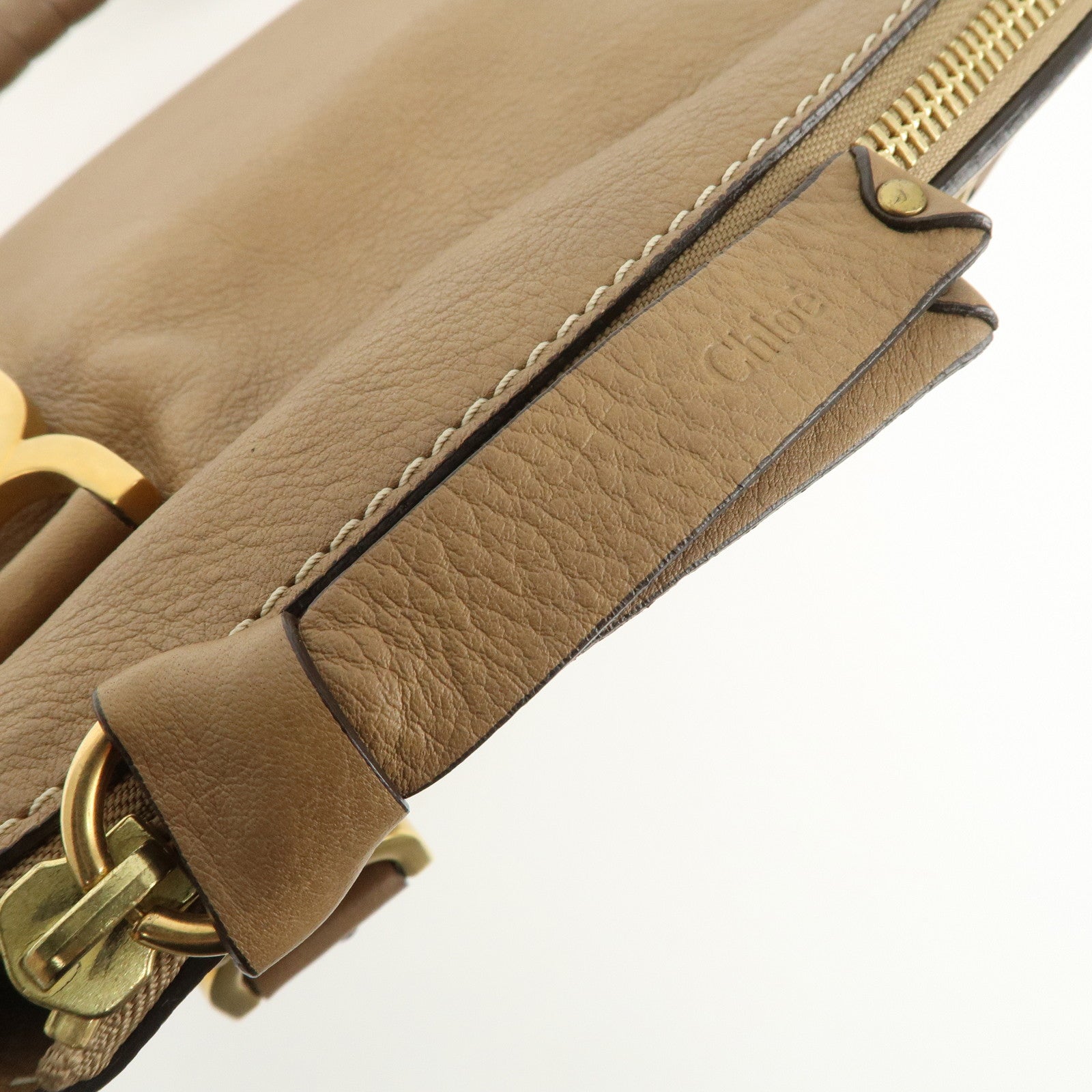 Chloe Leather Mercy 2WAY Shoulder Bag 031056-24 Used