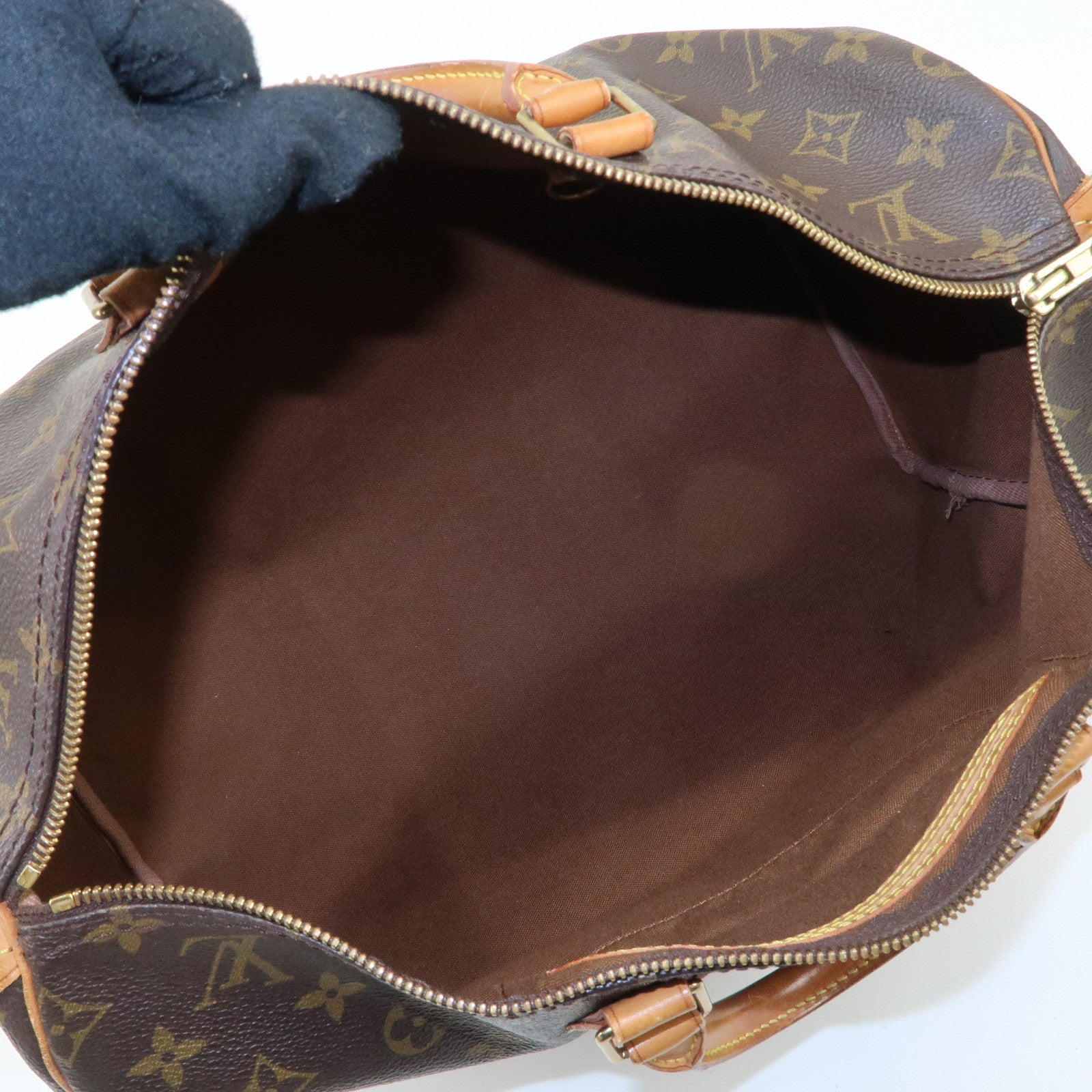 Louis Vuitton Monogram Speedy 40 Hand Bag Boston Bag M41522 Used
