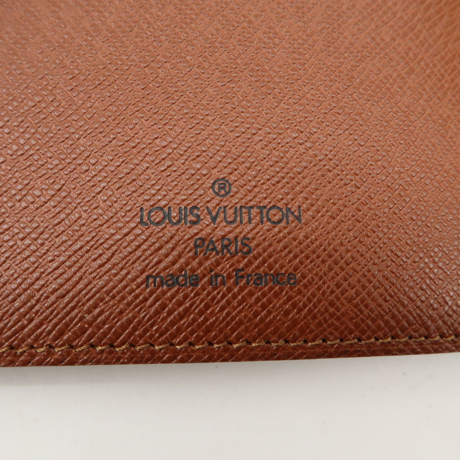 Louis Vuitton Monogram Agenda MM Planner Cover R20105 Used
