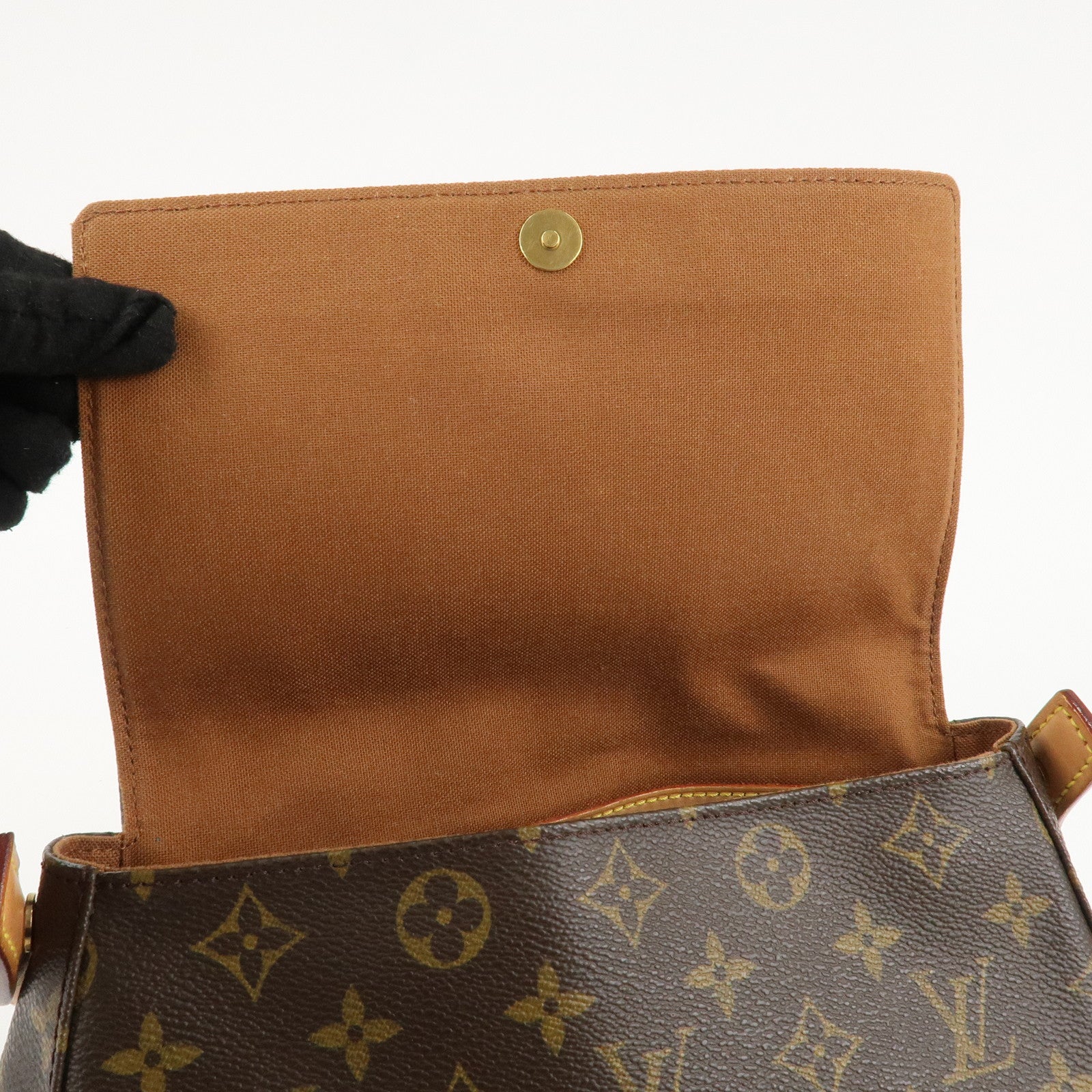 Louis Vuitton Monogram Mini Looping Shoulder Bag Hand Bag M51147 Used