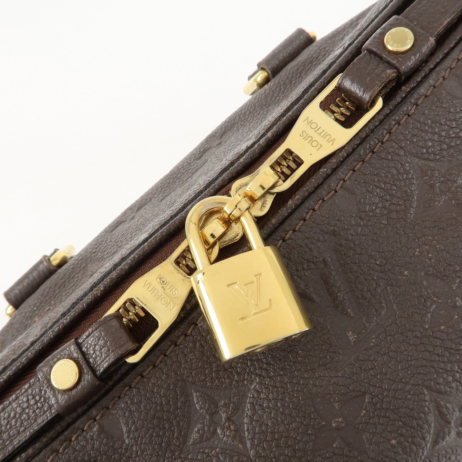 Louis Vuitton Monogram Empreinte Speedy Bandouliere 25 M40761 Used