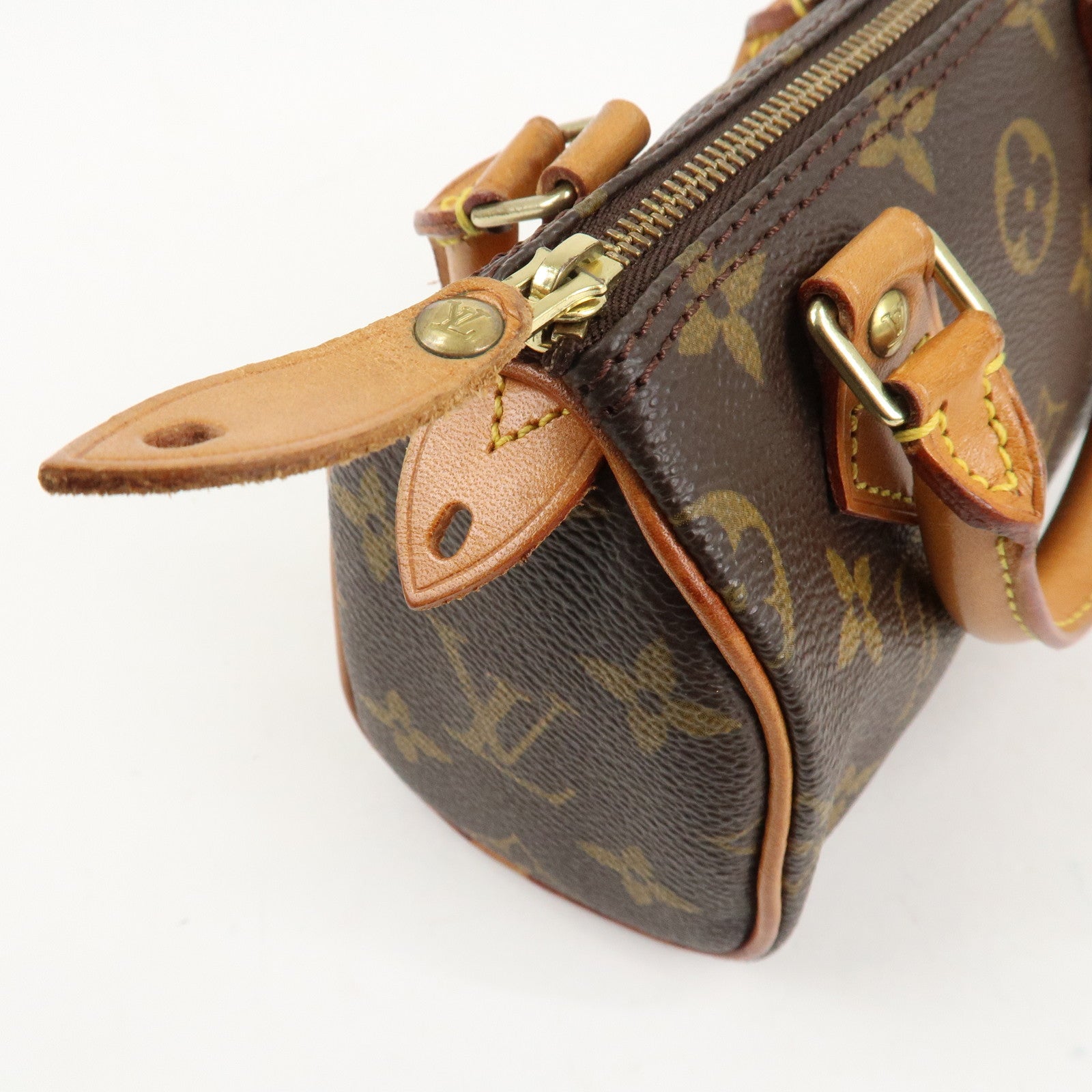 Louis Vuitton Monogram Mini Speedy & Strap M41534 J75010 Used