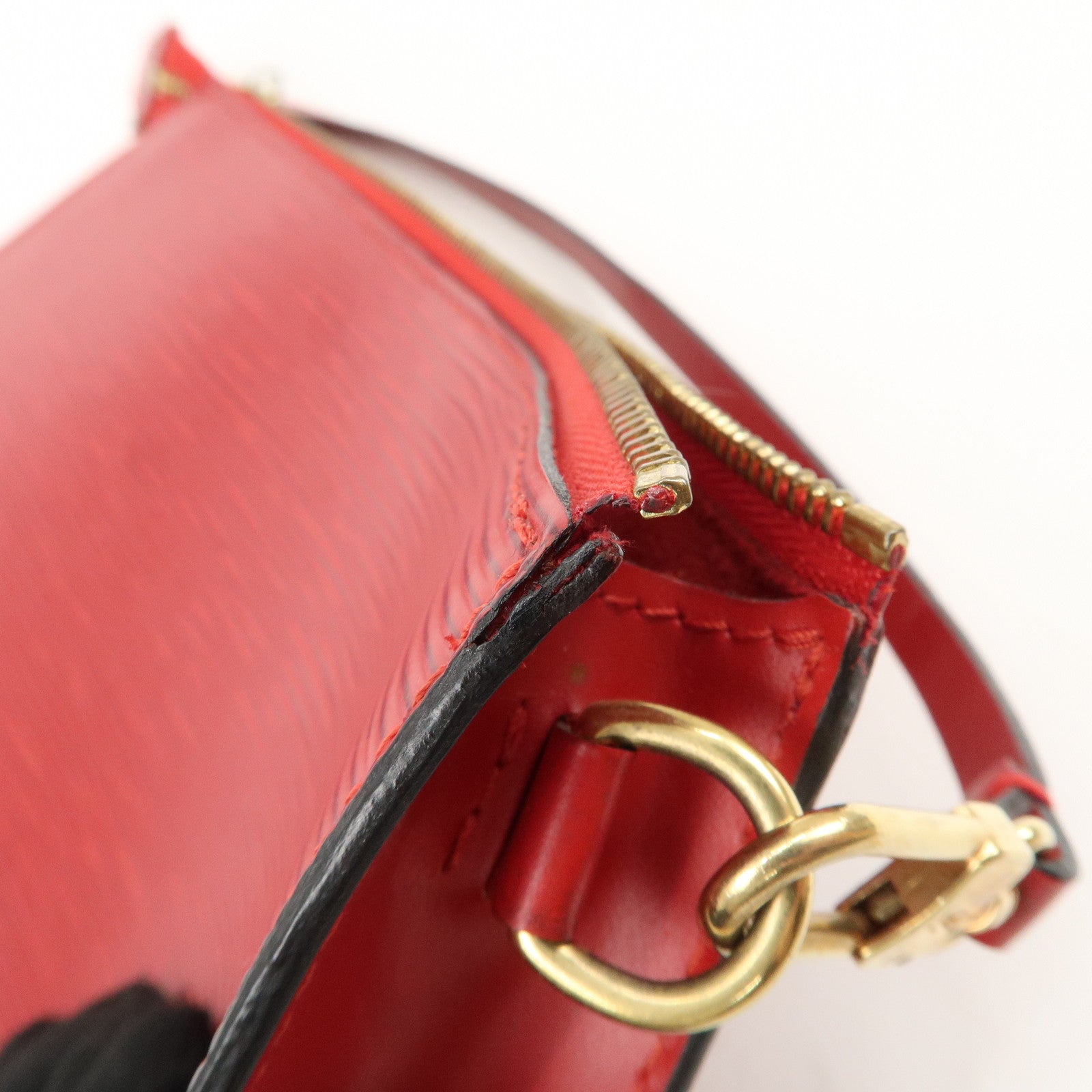Louis Vuitton Epi Pochette Accessoire Hand Bag Red M40776 Used