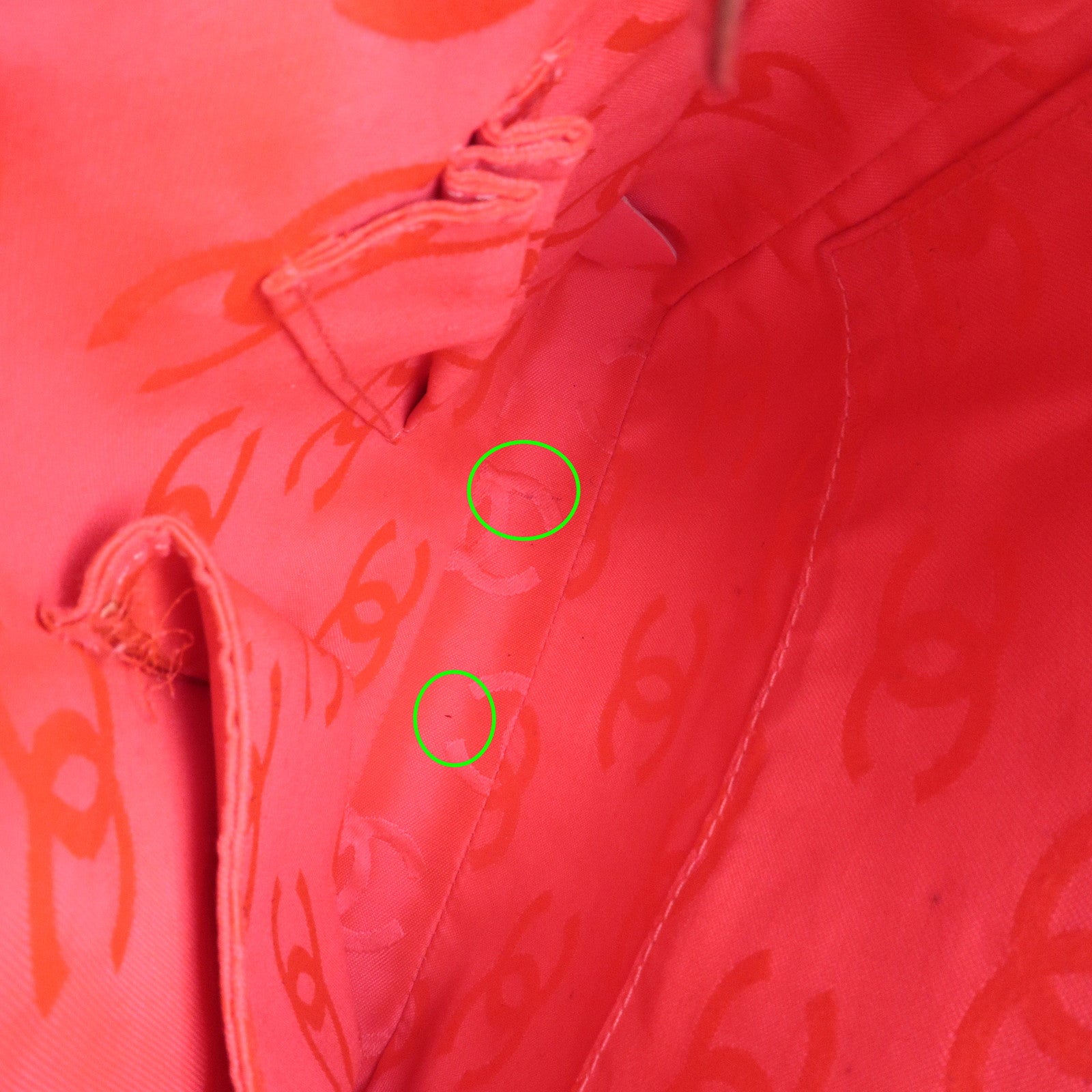 CHANEL Cambon Lamb Skin Medium Pochette Shoulder Bag A25178 Used