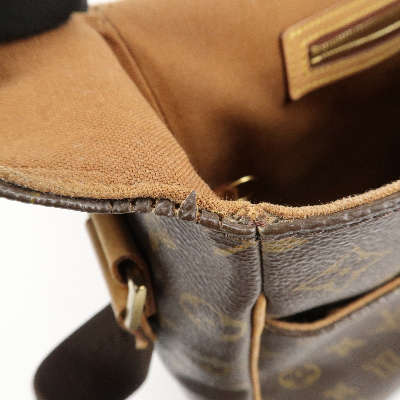 Louis Vuitton Monogram Abbesses Messenger Bag Hand Bag M45257 Used