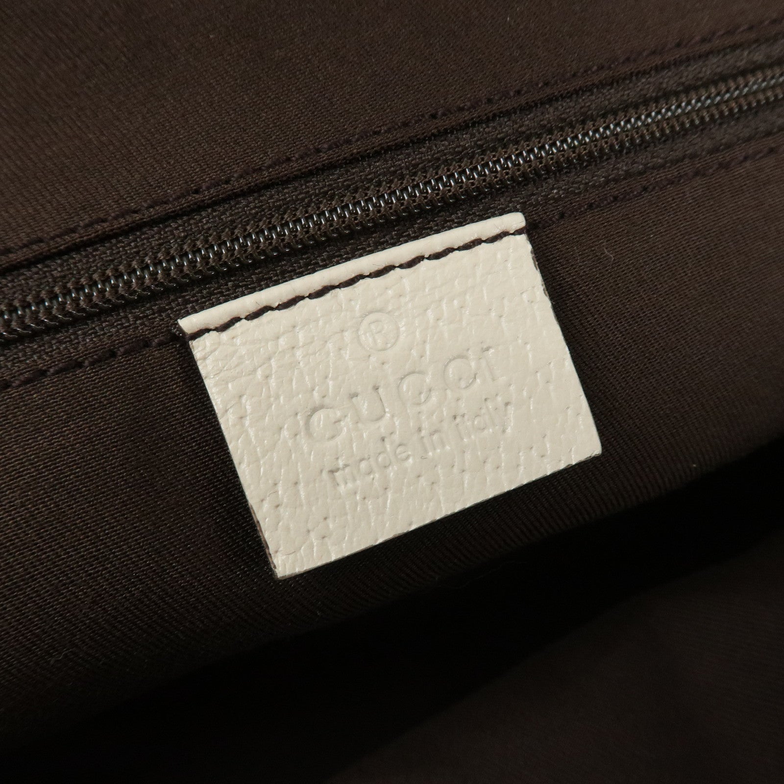 GUCCI Princy Sherry GG Canvas Leather Mini Boston Bag Beige 161720 Used