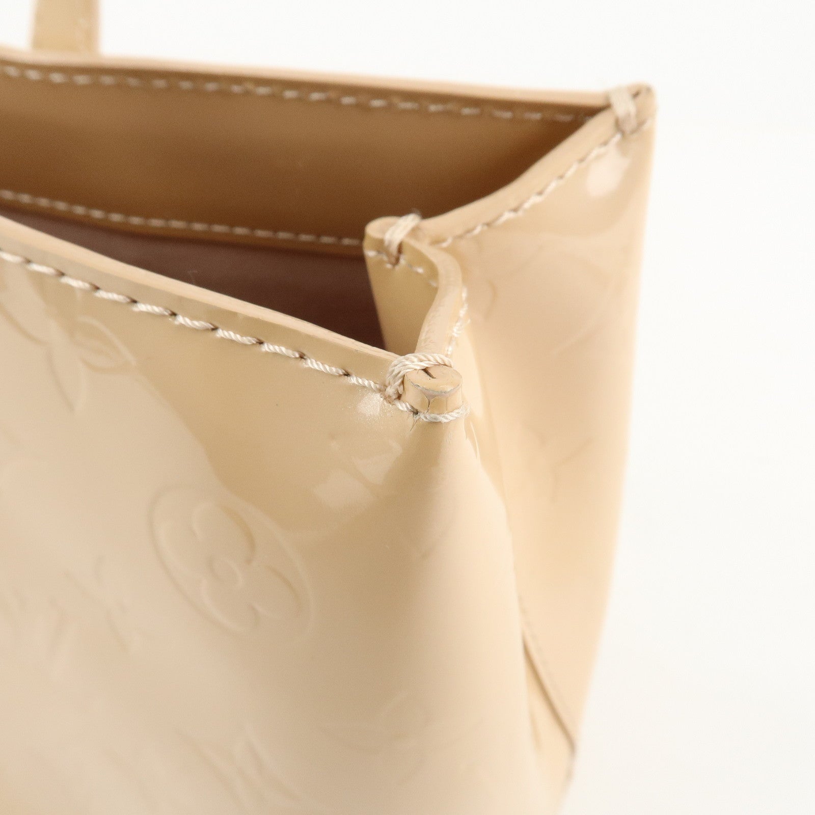Louis Vuitton Monogram Vernis Wilshire PM Hand Bag M91642 Used