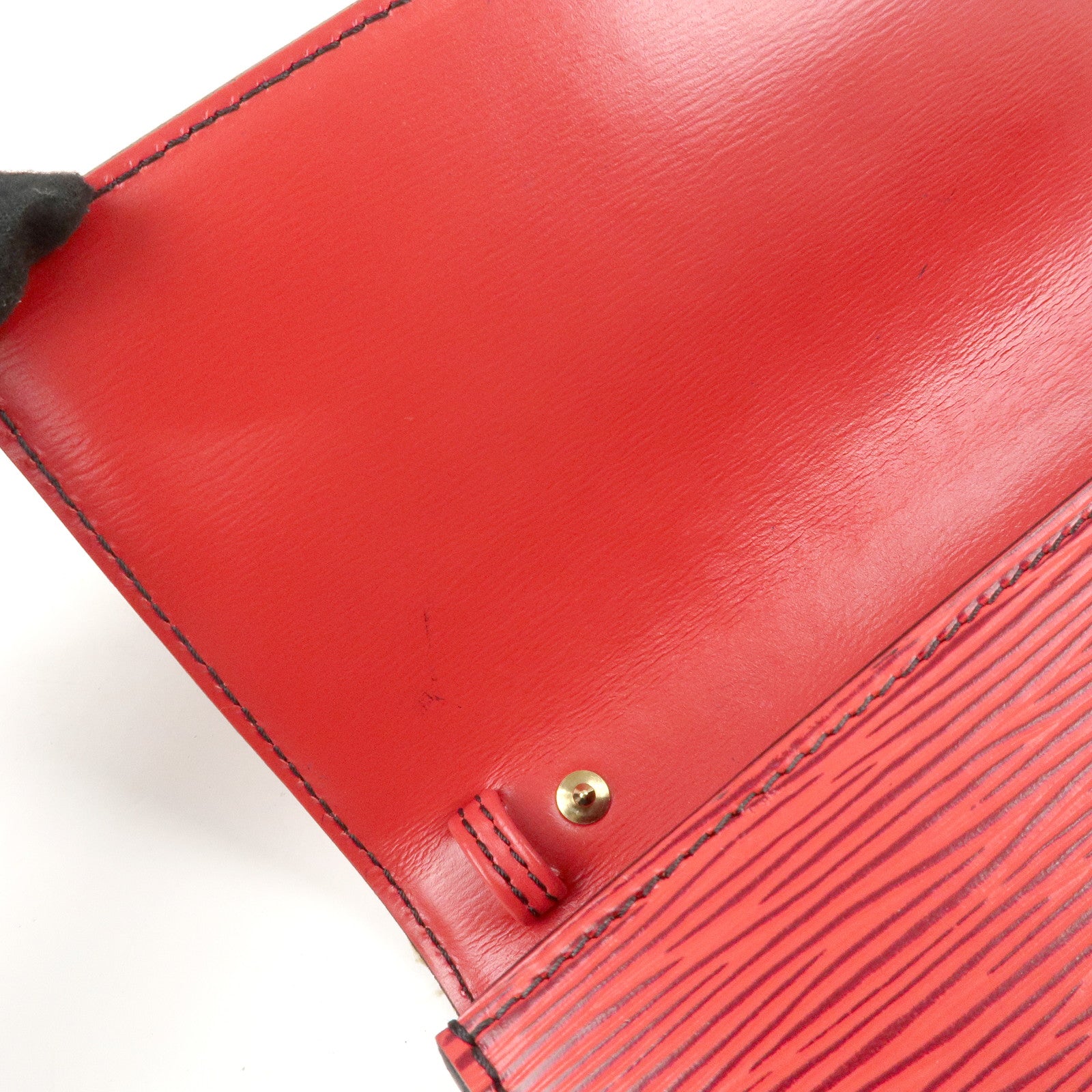 Louis Vuitton Epi Arsch Shoulder Bag Castilian Red M52577 Used