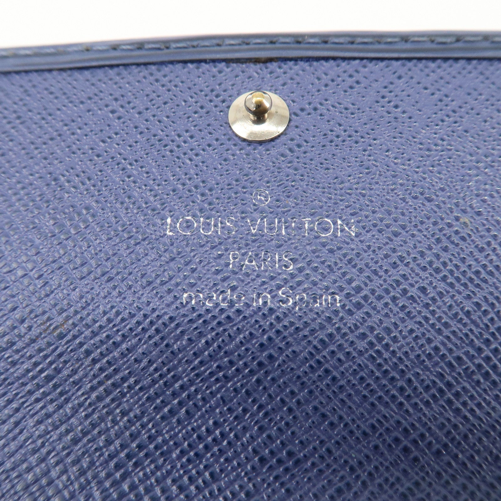 Louis Vuitton Epi Porte Monnaie Credit Wallet Toledo Blue M6359G Used