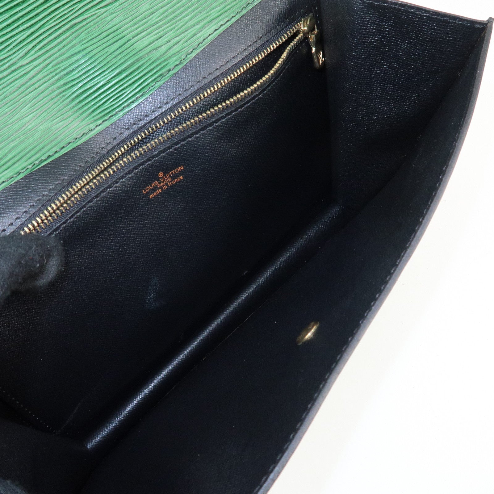 Louis Vuitton Epi Montaigne 27 Clutch Bag Borneo Green M52654 Used