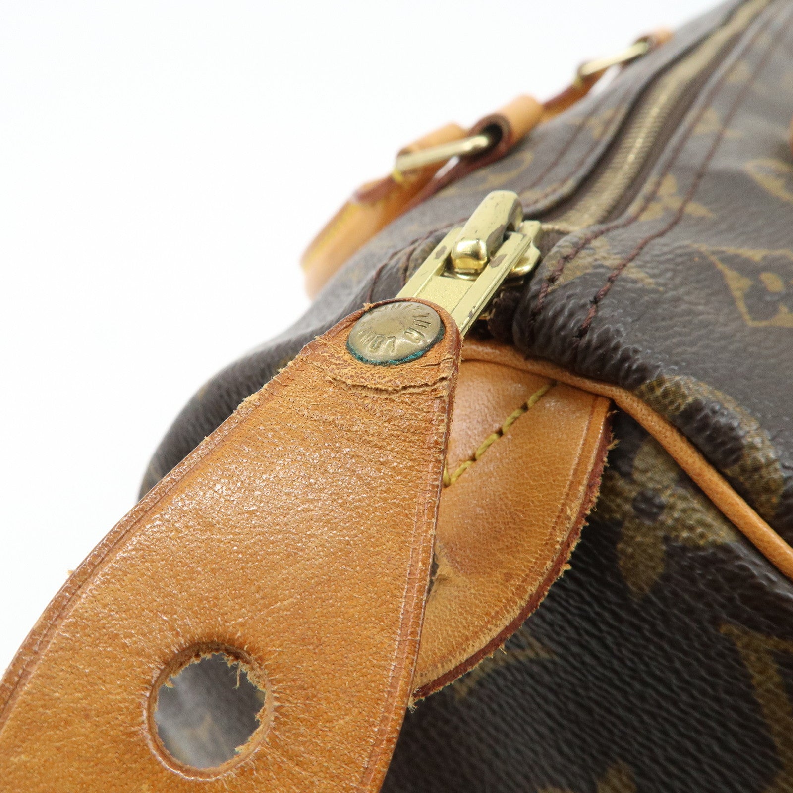 Louis Vuitton Monogram Speedy 30 Hand Bag Boston Bag M41526 Used