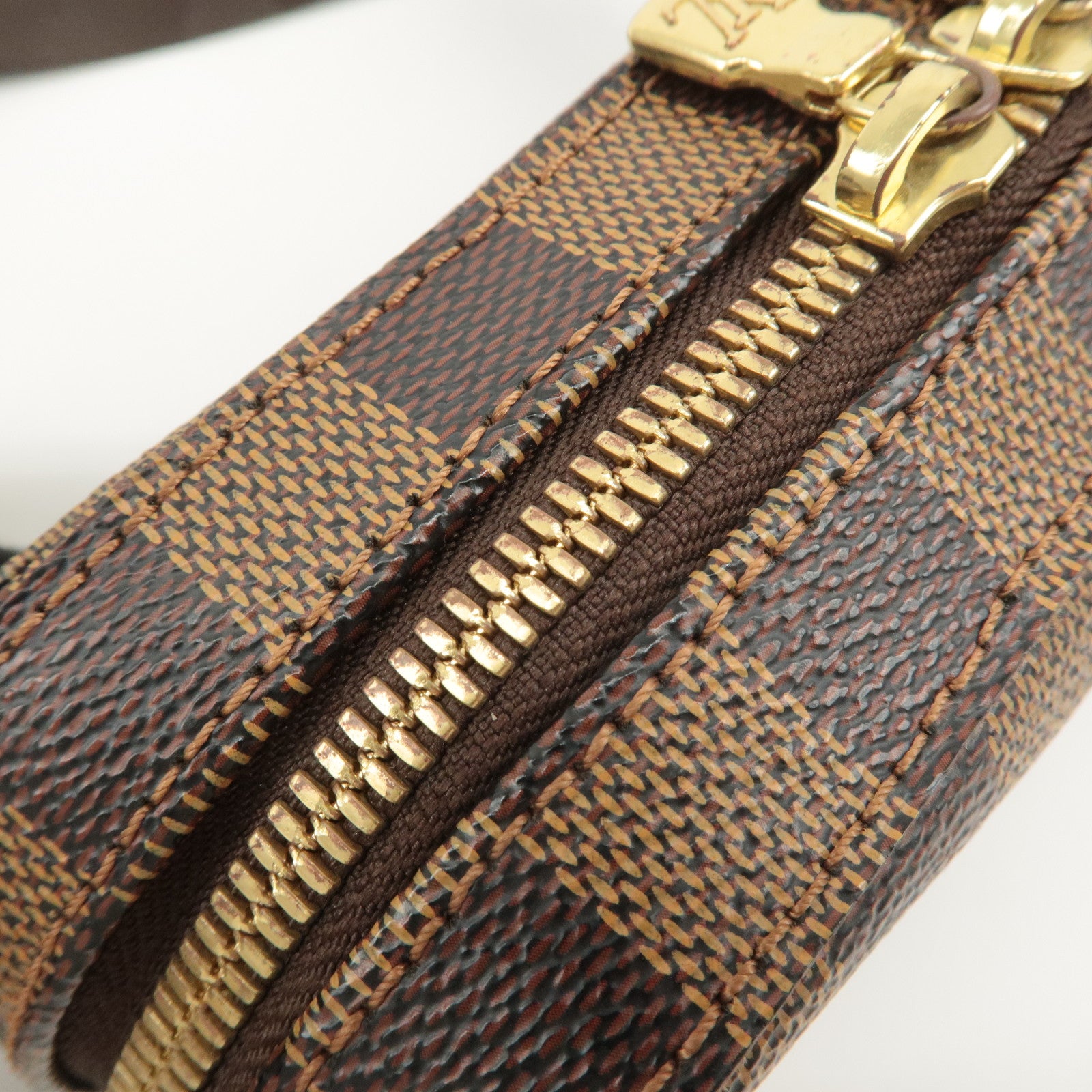 Louis Vuitton Damier Ebene Geronimos Body Bag Waist Bag N51994 Used